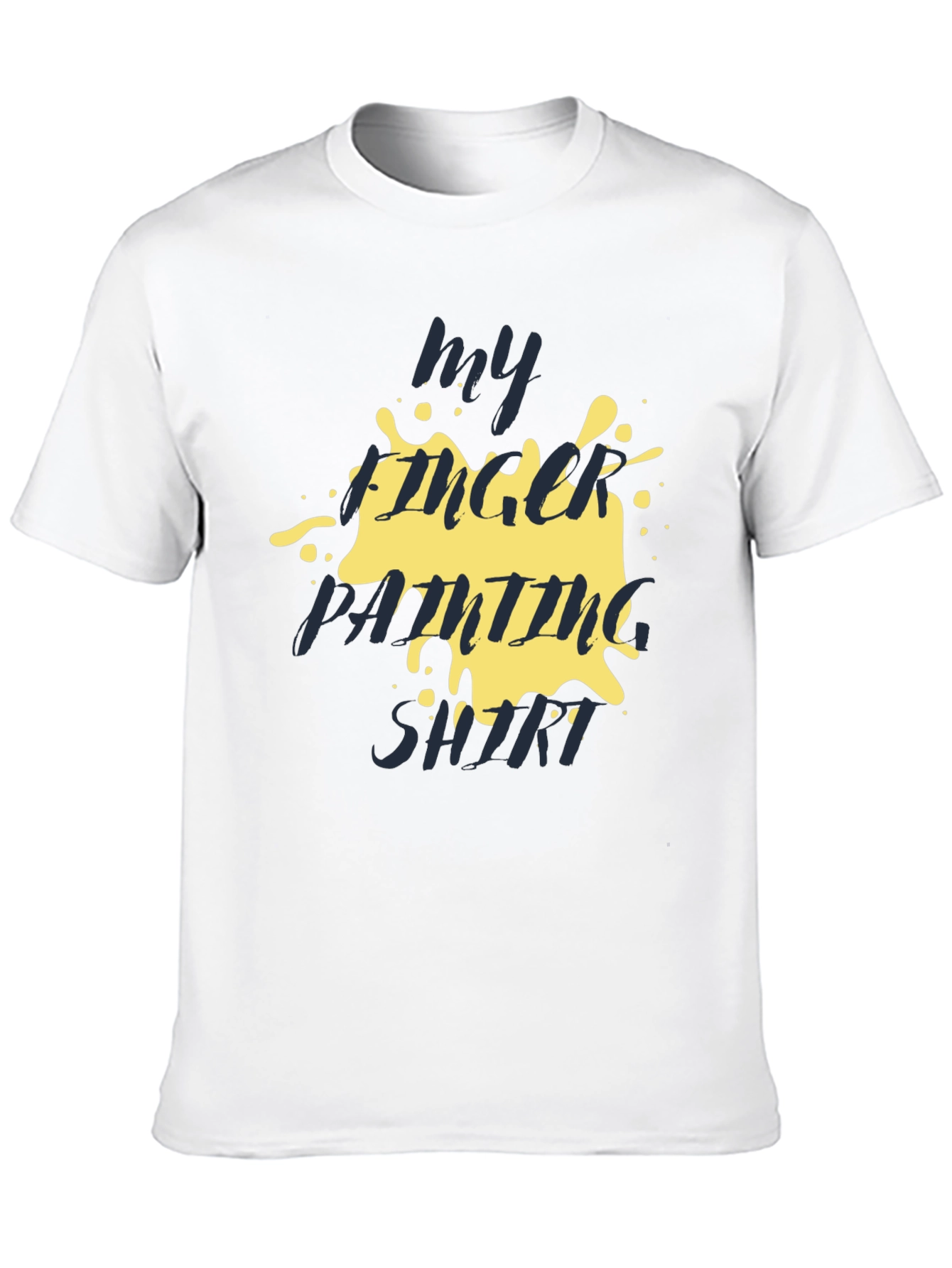 Finger Painting T-Shirt - Artistic Style