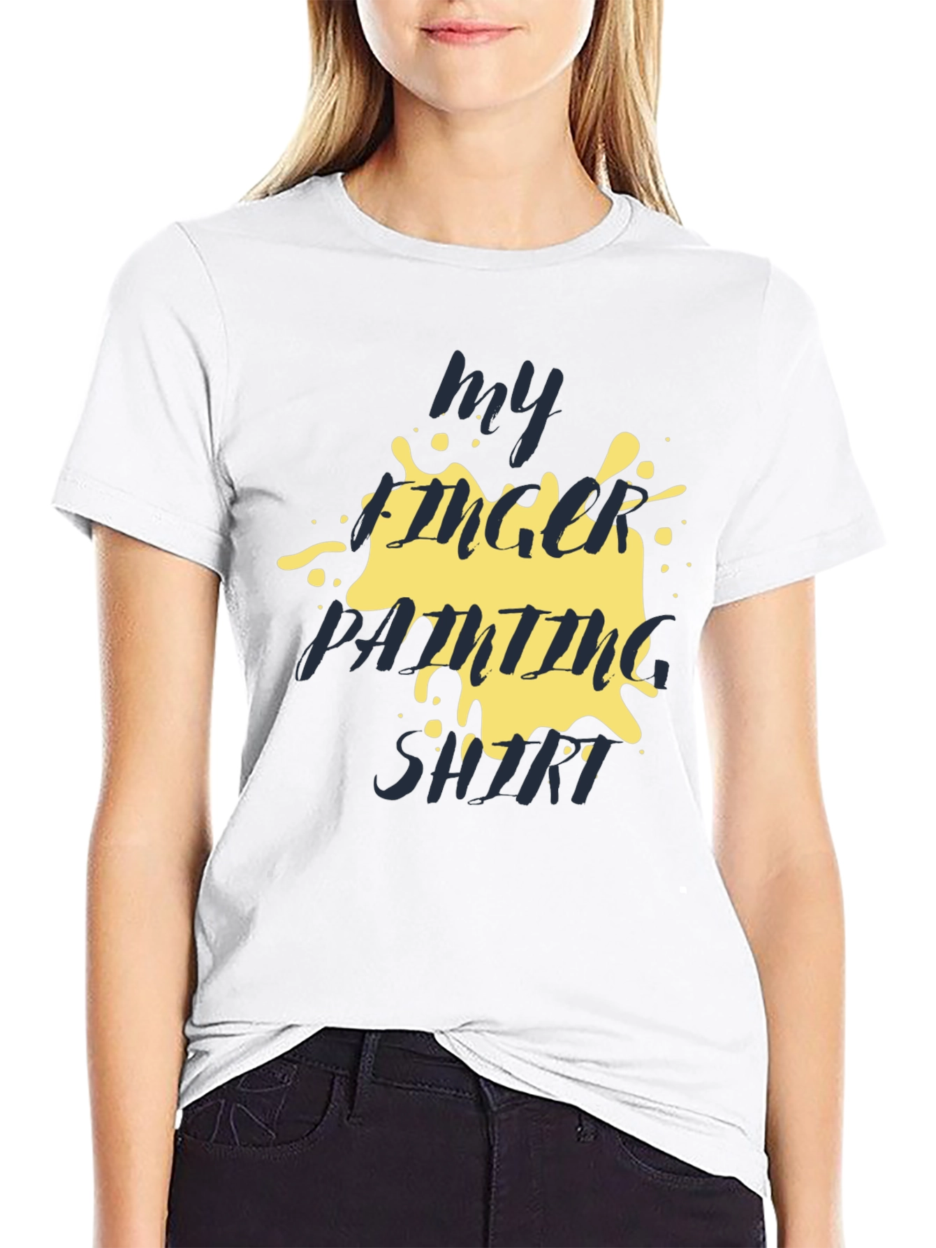 Finger Painting T-Shirt - Artistic Style