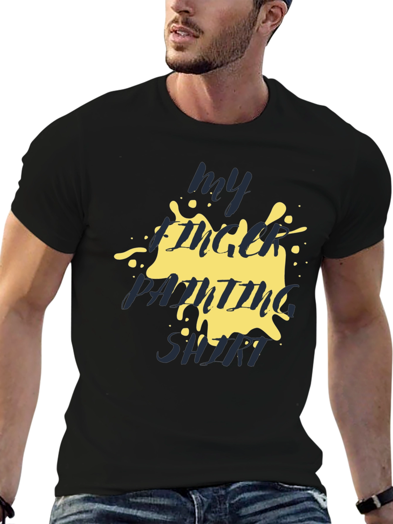 Finger Painting T-Shirt - Artistic Style