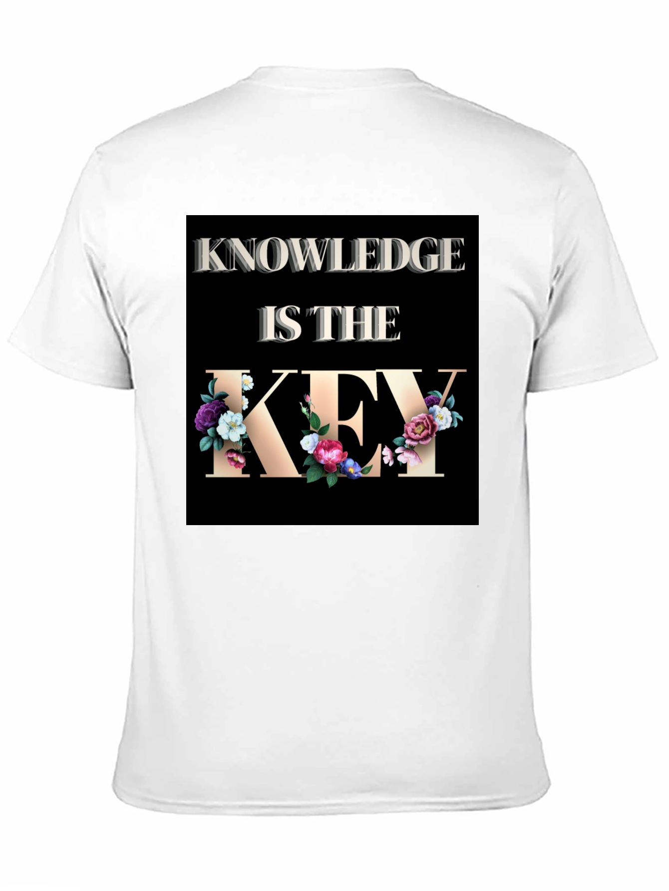 Knowledge Is The Key Graphic T-Shirt