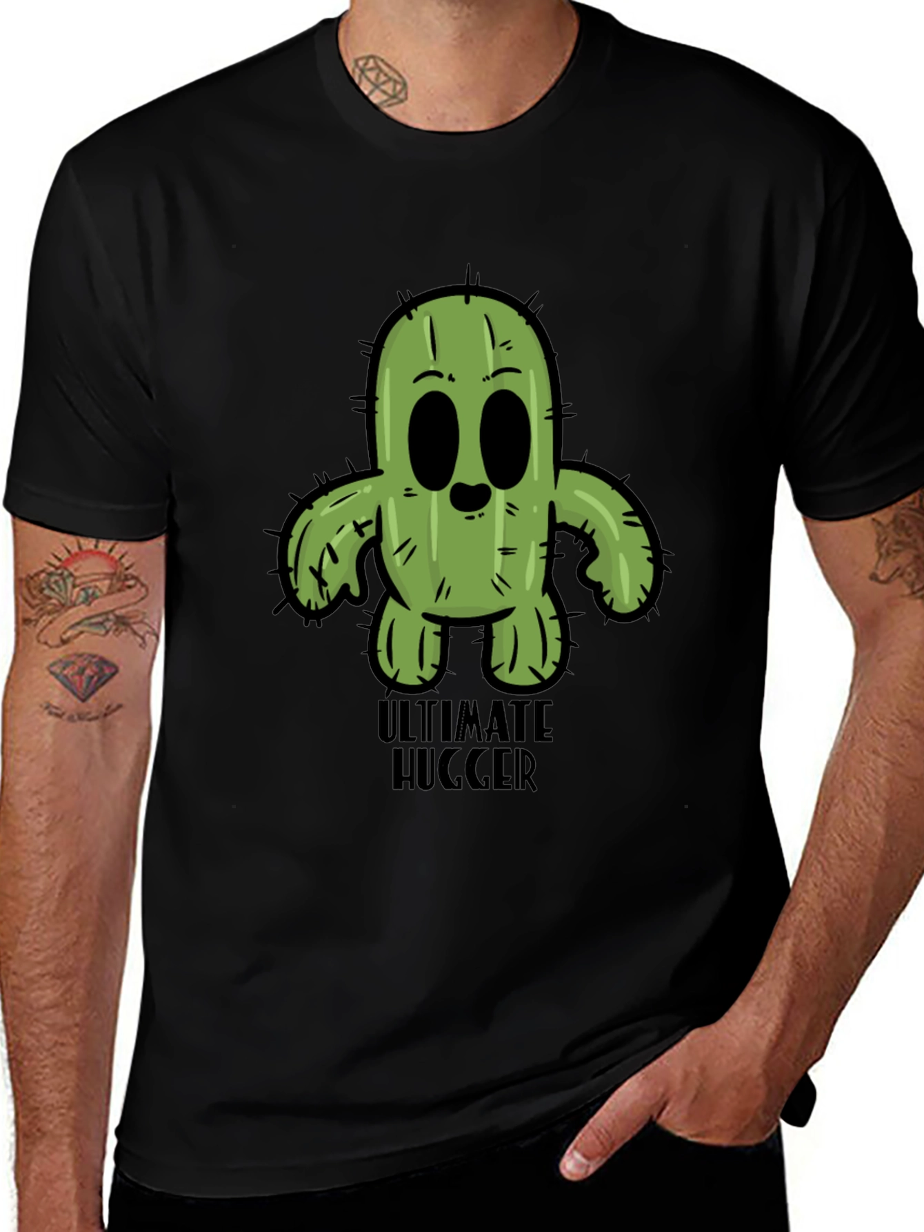 Ultimate Hugger Cactus T-Shirt - Soft & Comfy!