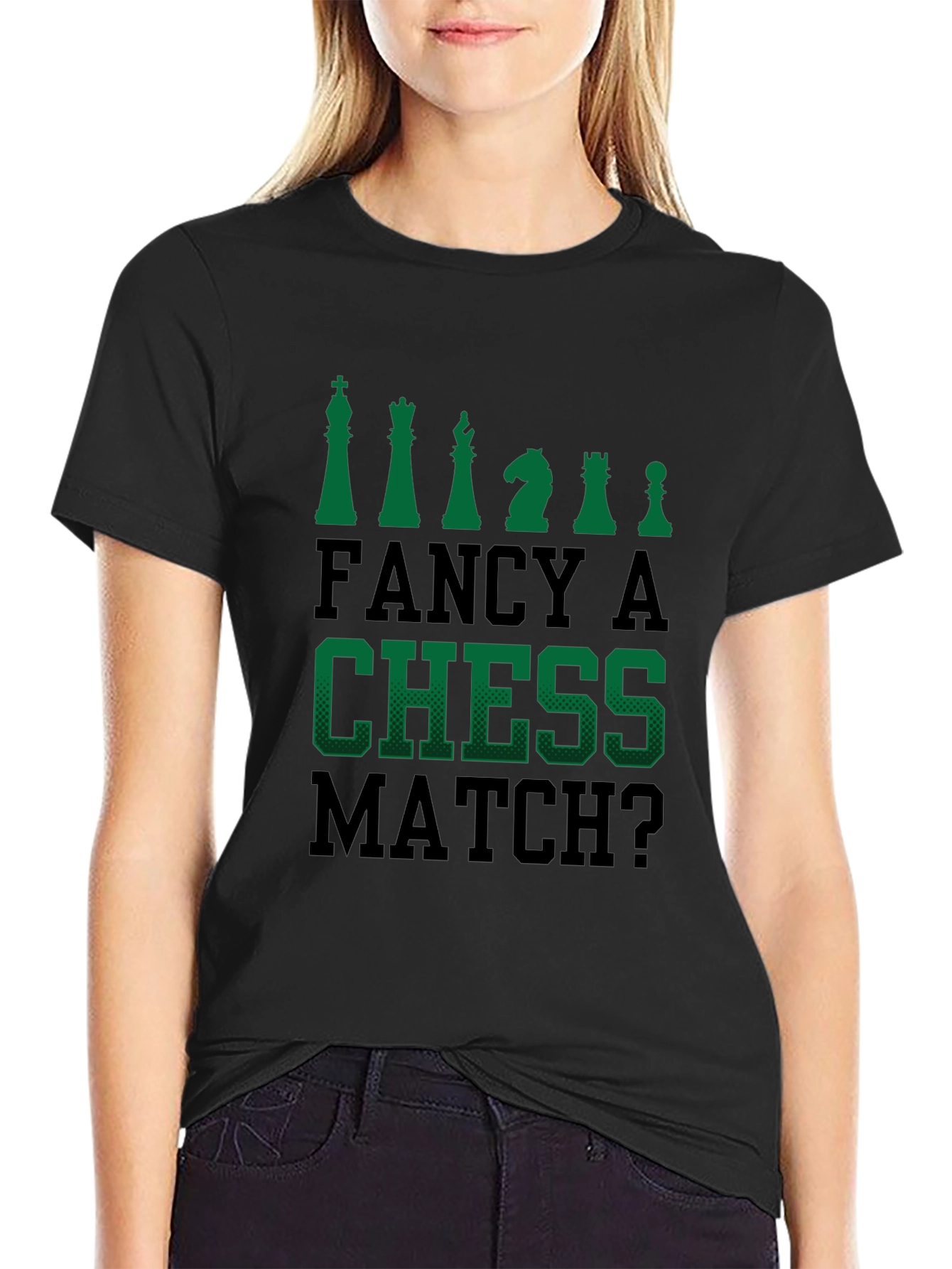 Chess Match Graphic T-Shirt