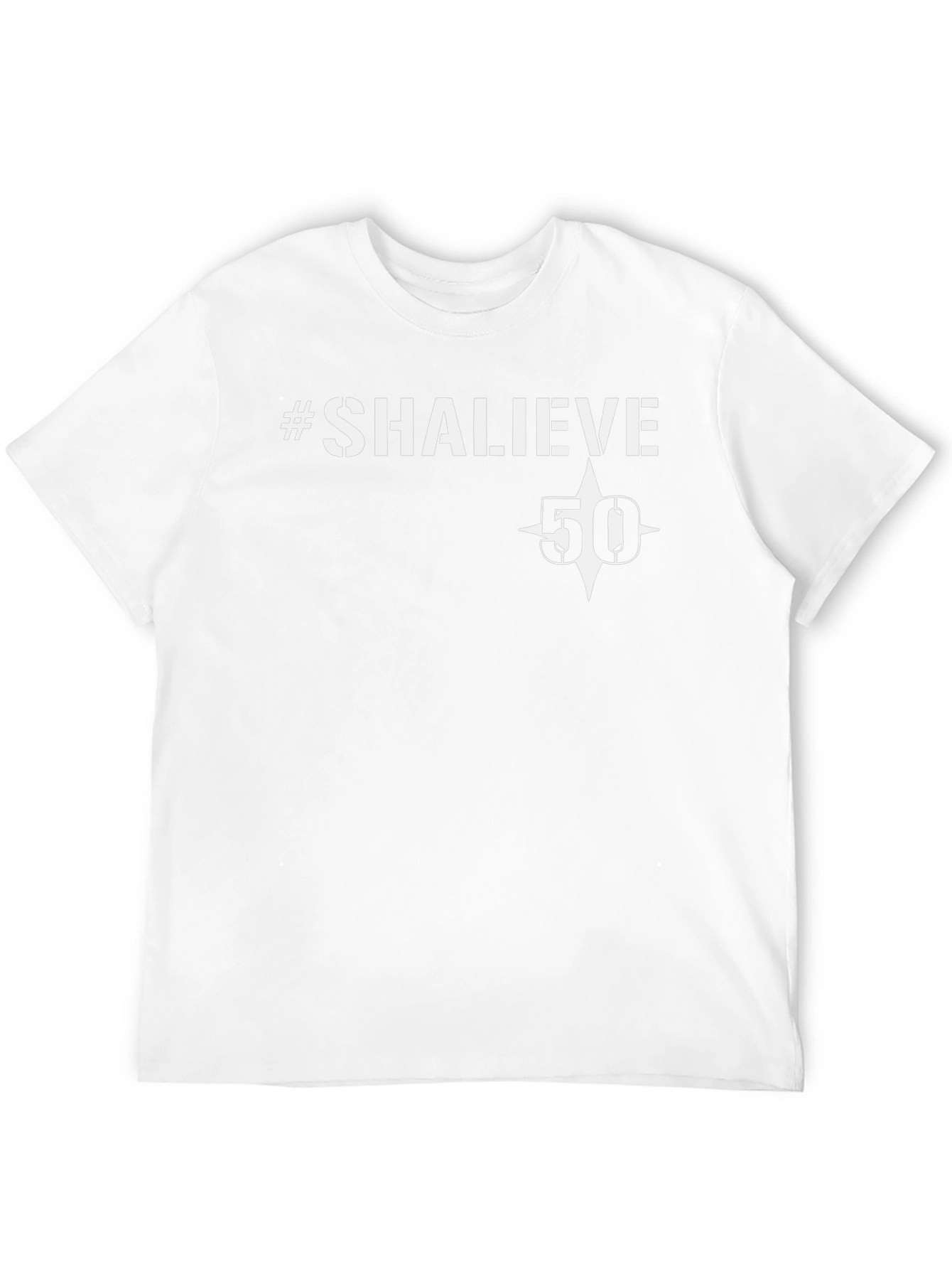 SHALIEVE 50th Birthday Black T-Shirt