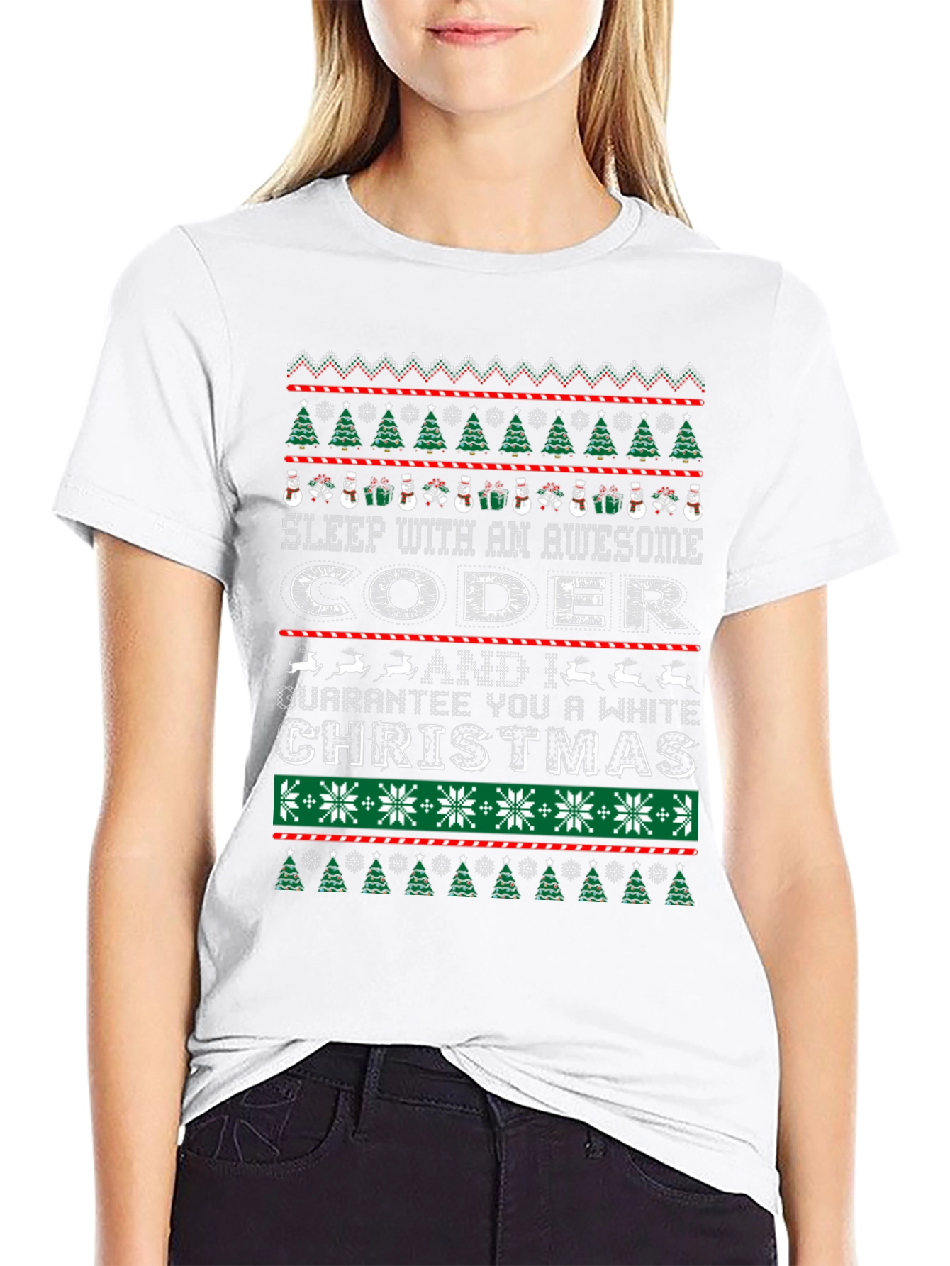 Awesome Coder Christmas T-Shirt