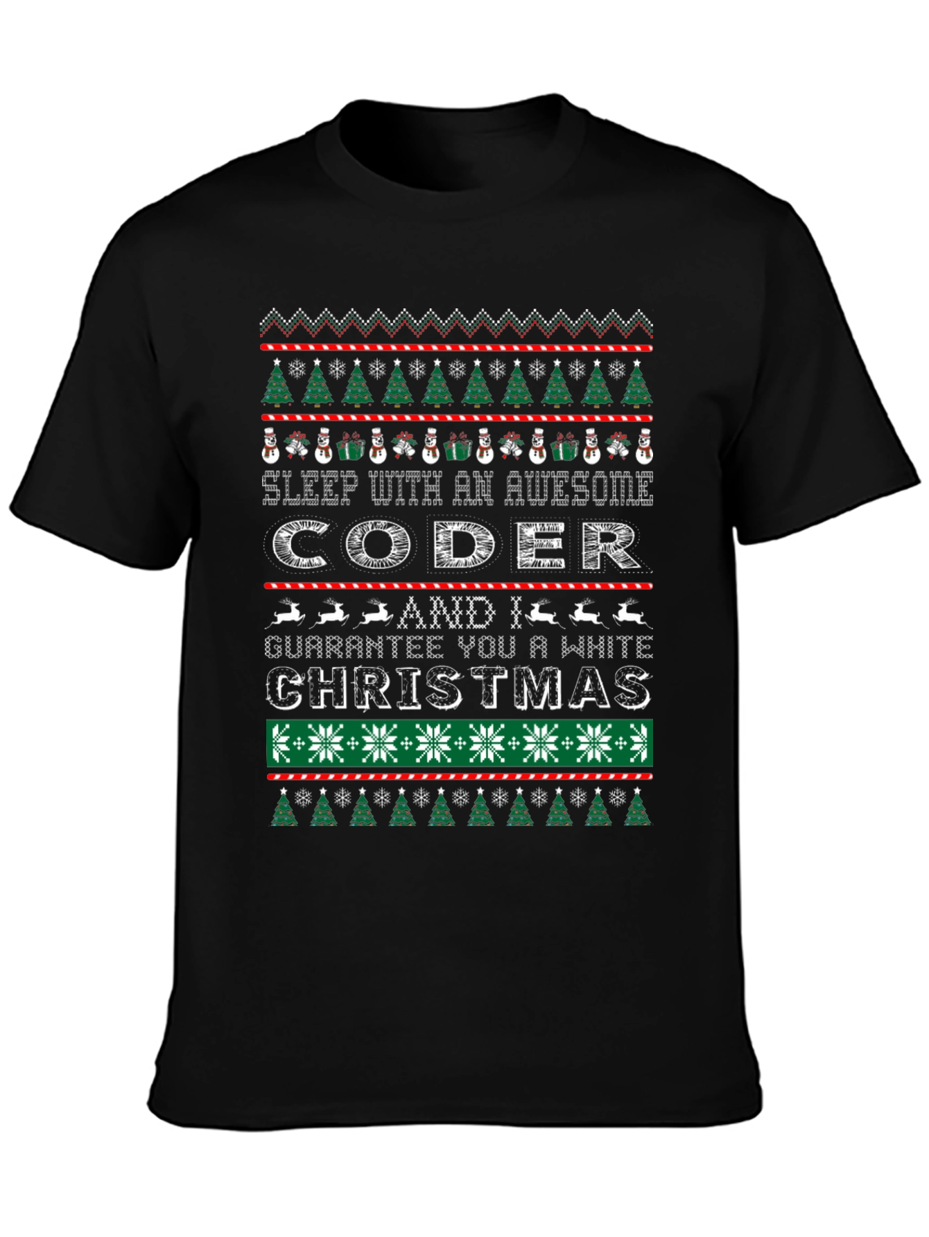 Awesome Coder Christmas T-Shirt