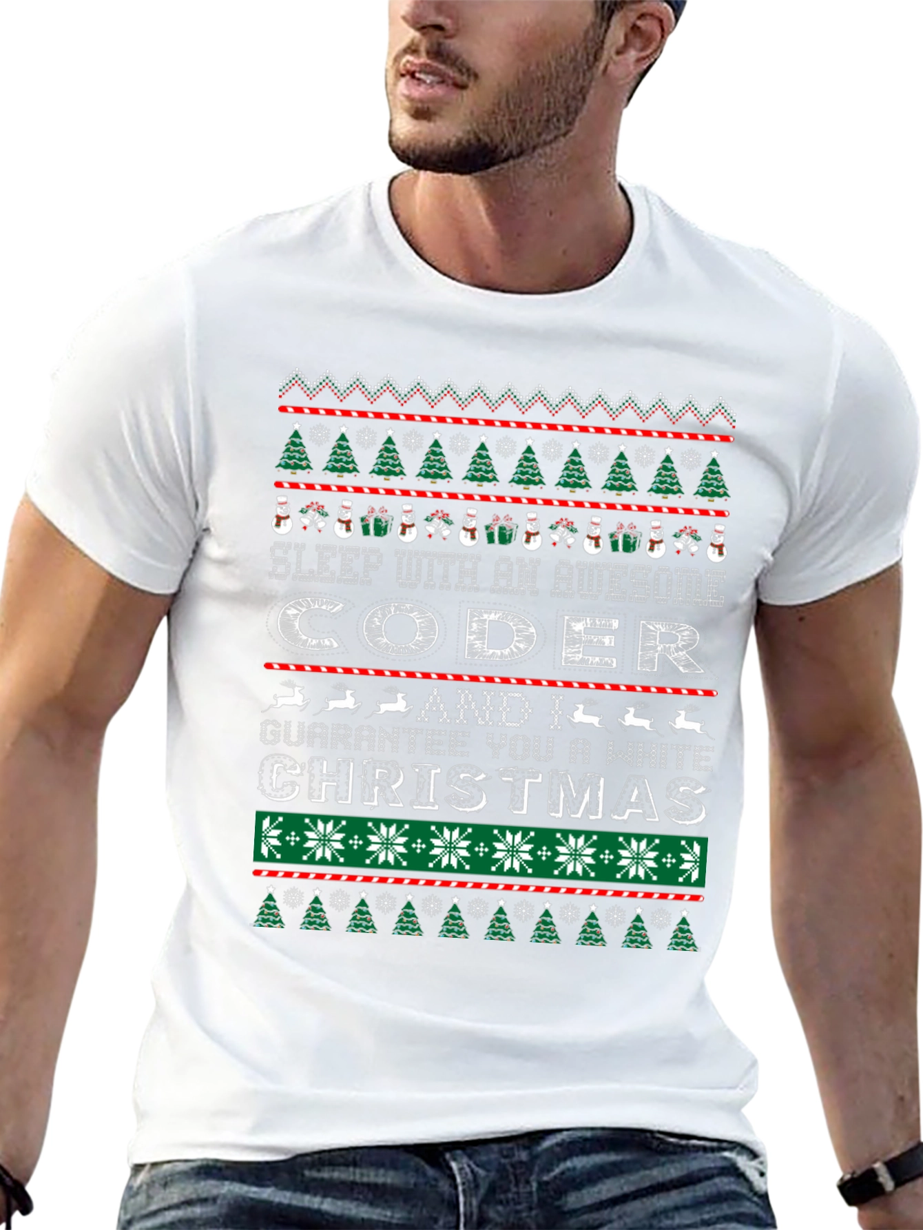 Awesome Coder Christmas T-Shirt