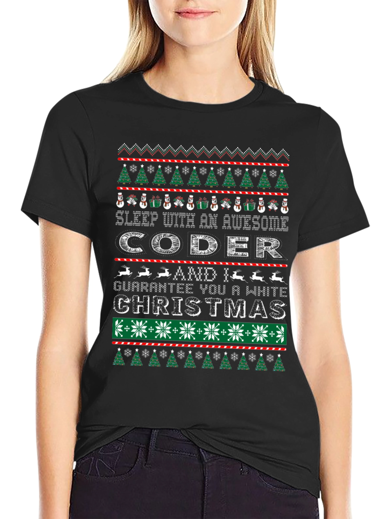 Awesome Coder Christmas T-Shirt