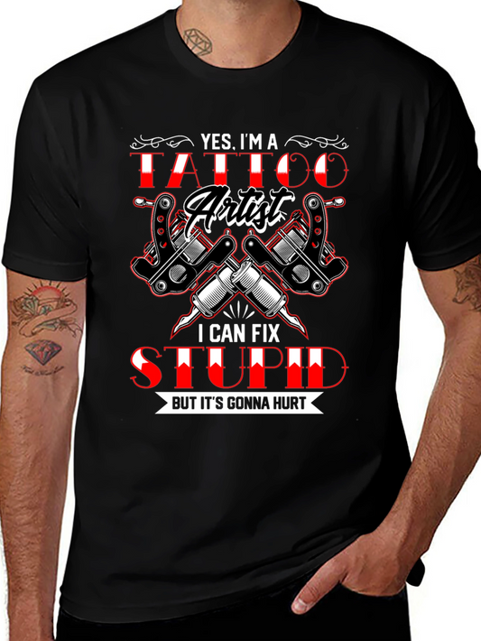 Tattoo Artist Humor Graphic T-Shirt