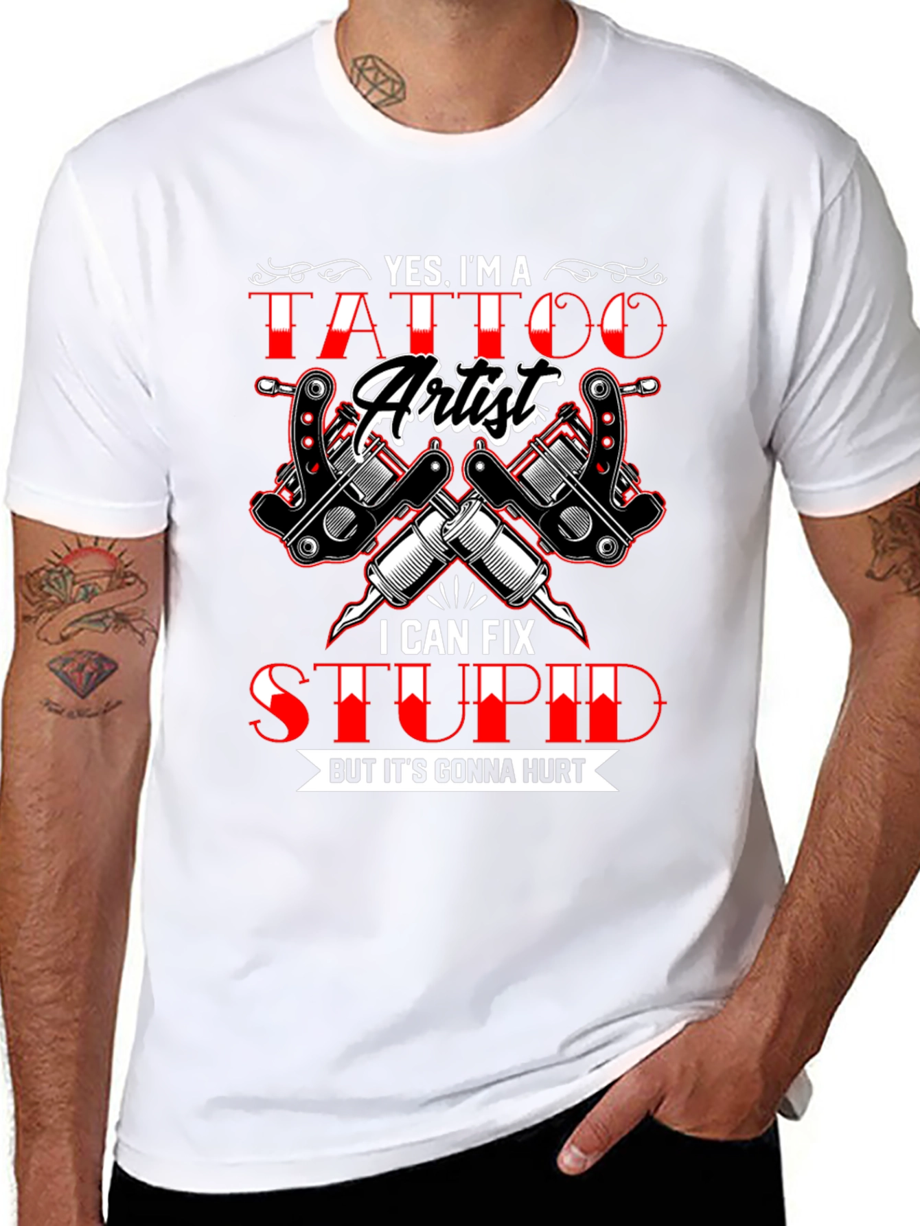 Tattoo Artist Humor Graphic T-Shirt