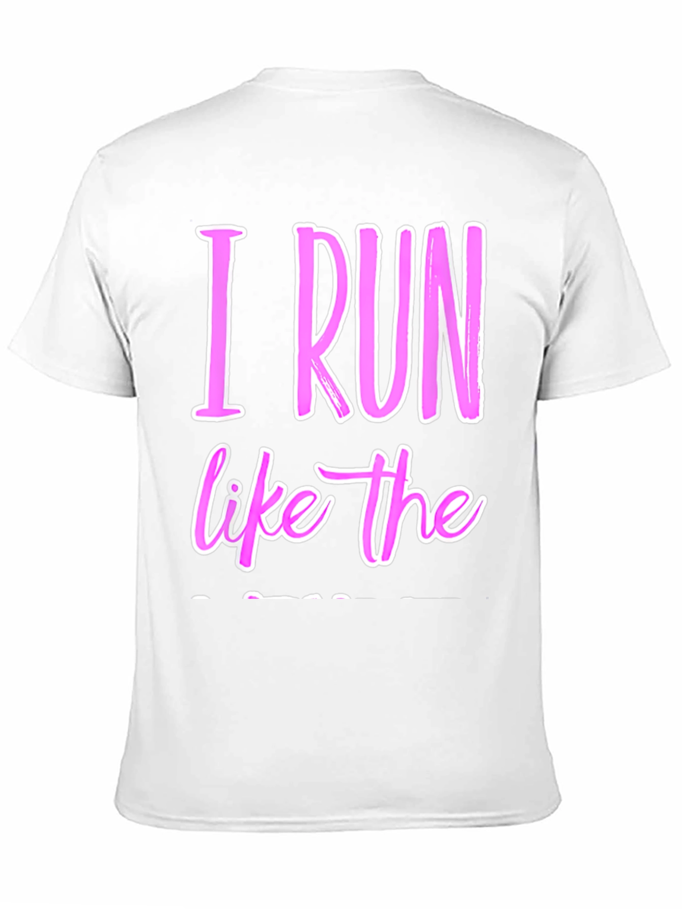 I Run Like The Wind Black T-Shirt