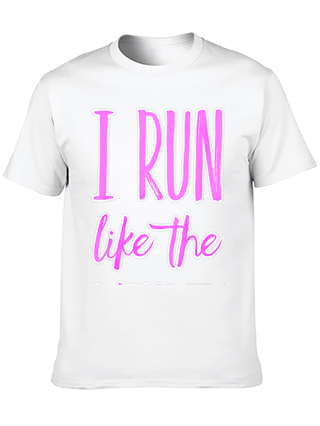 I Run Like The Wind Black T-Shirt