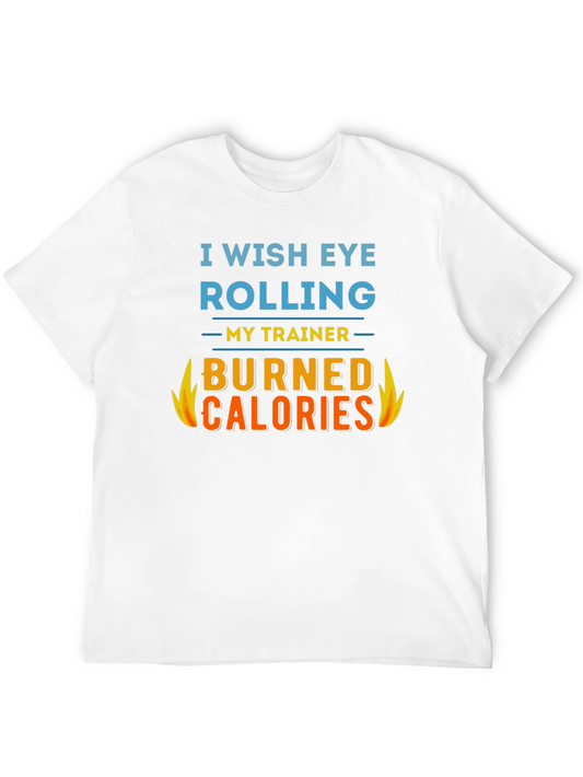 Funny Trainer Workout T-Shirt - Burned Calories