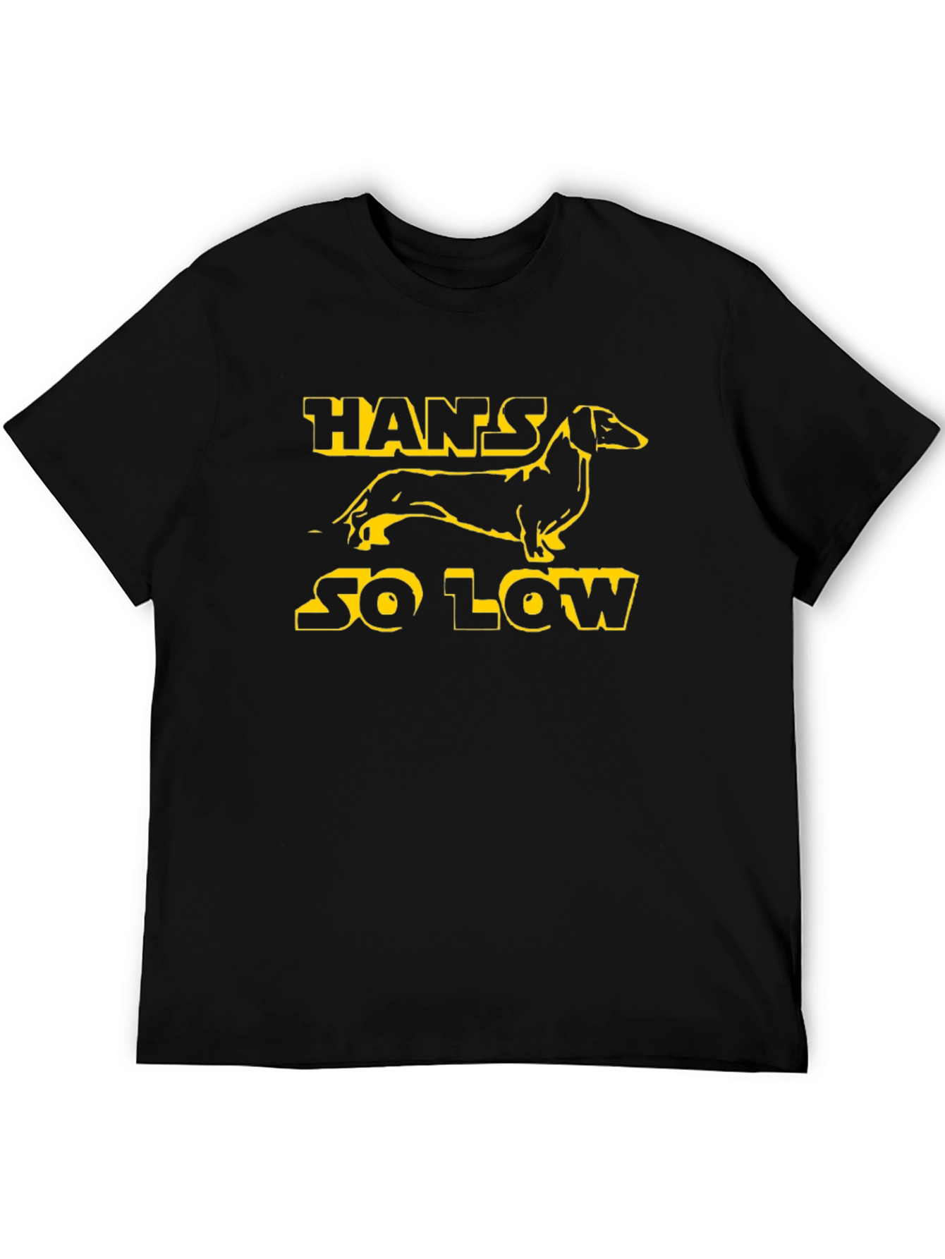 Hans So Low T-Shirt - Dachshund Tee