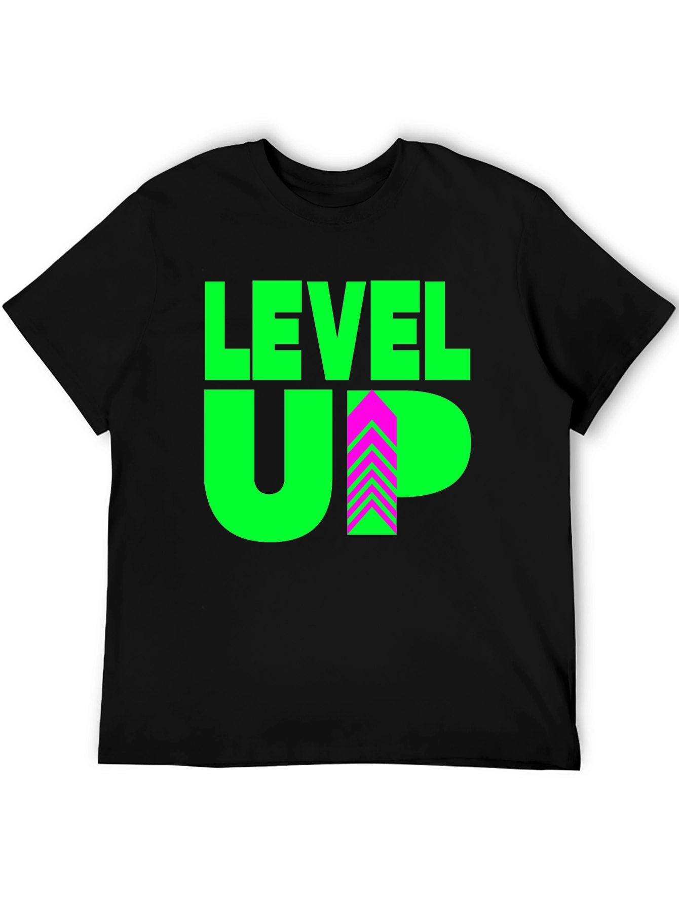 Level Up Graphic Tee - Black