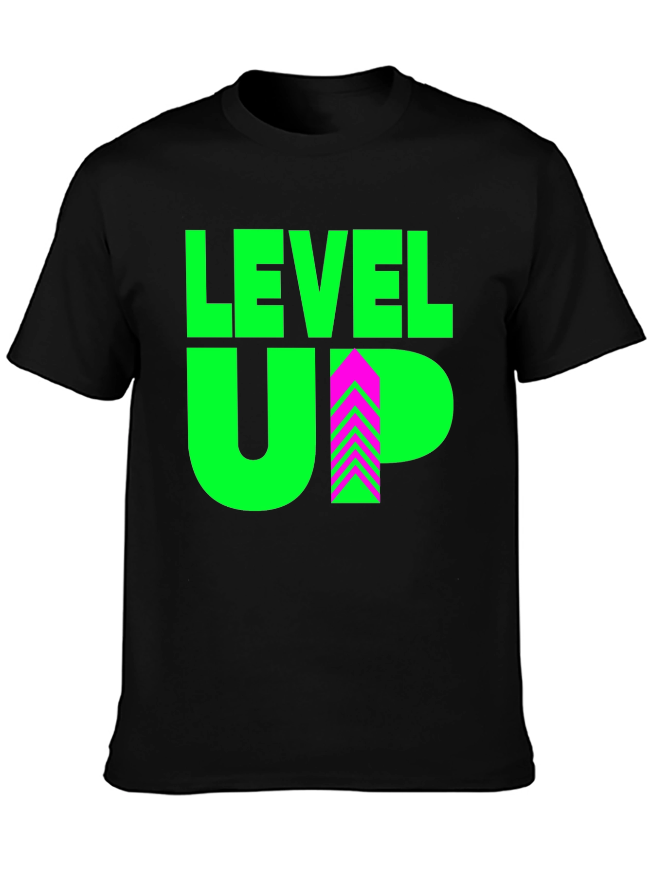 Level Up Graphic Tee - Black