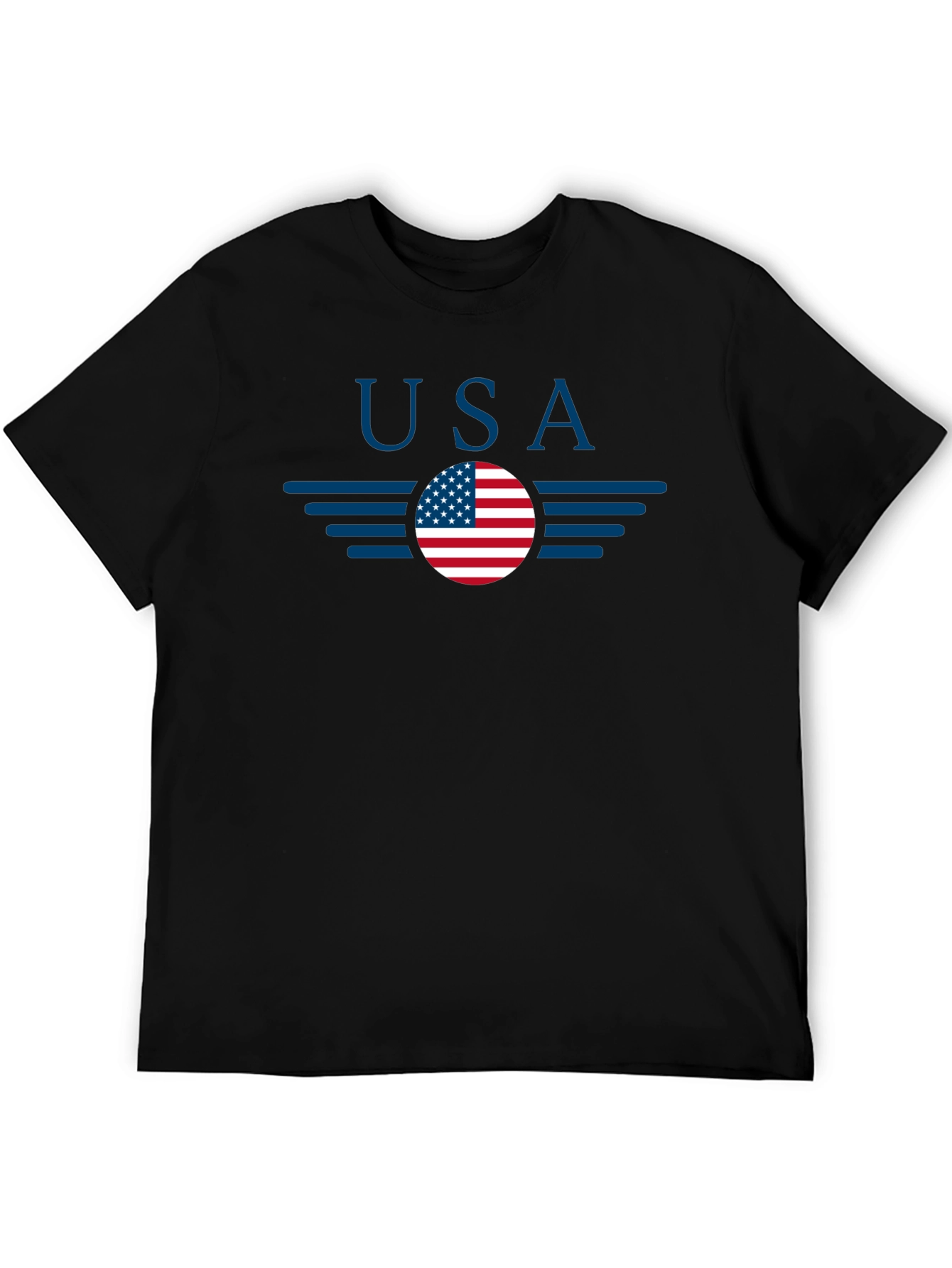 USA Flag Graphic T-Shirt