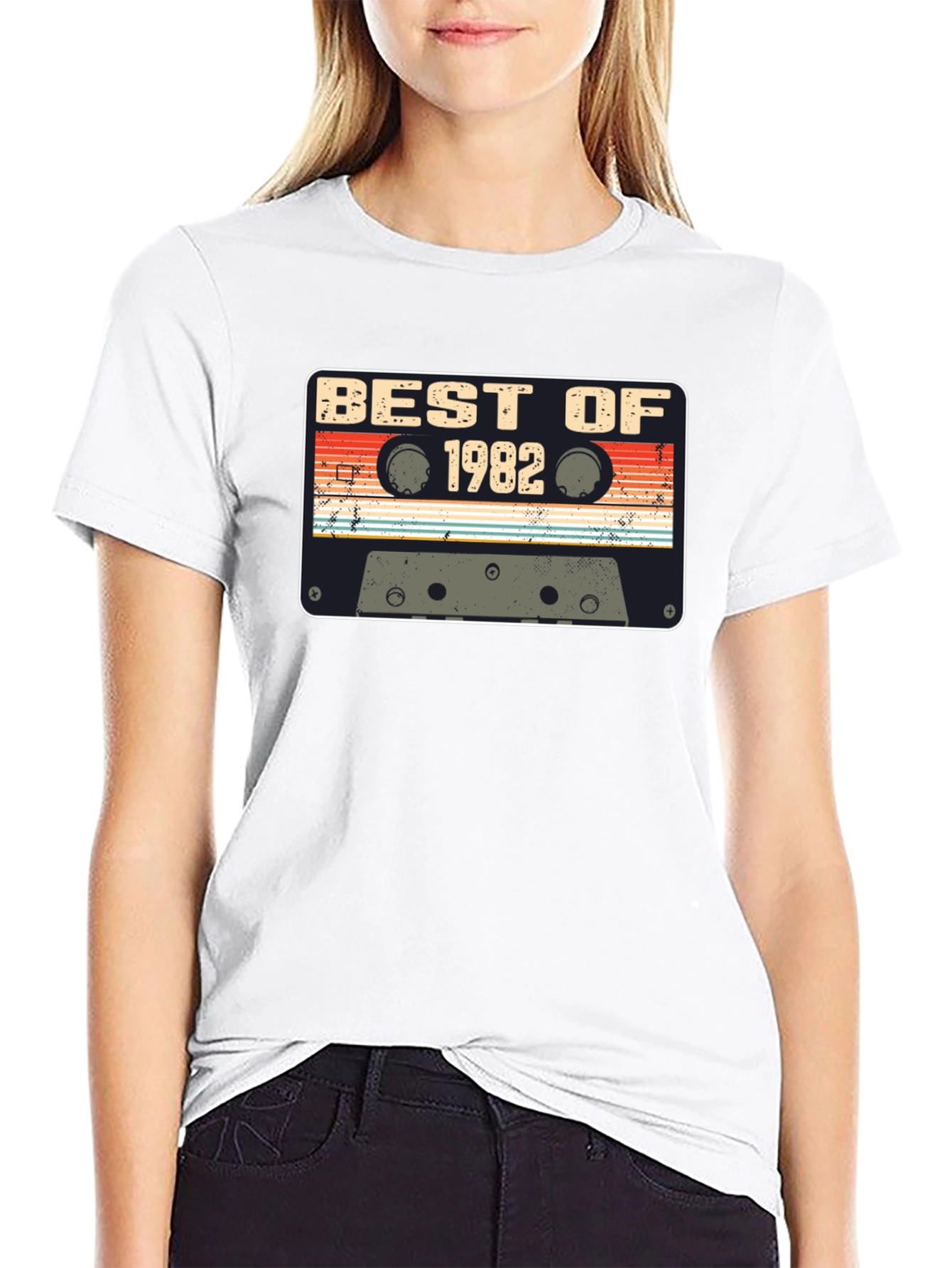 Best of 1982 Cassette Tape Graphic Tee