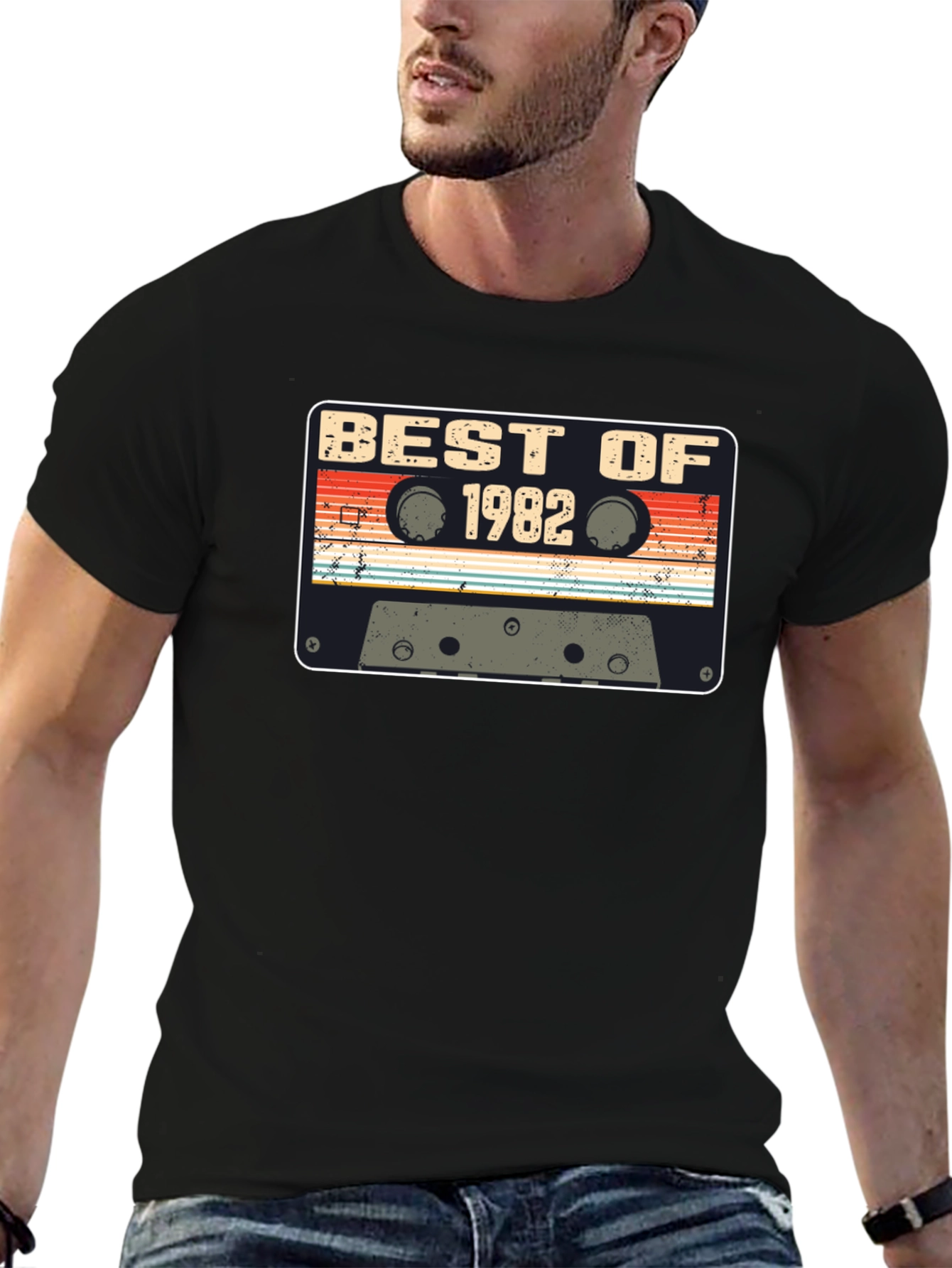 Best of 1982 Cassette Tape Graphic Tee