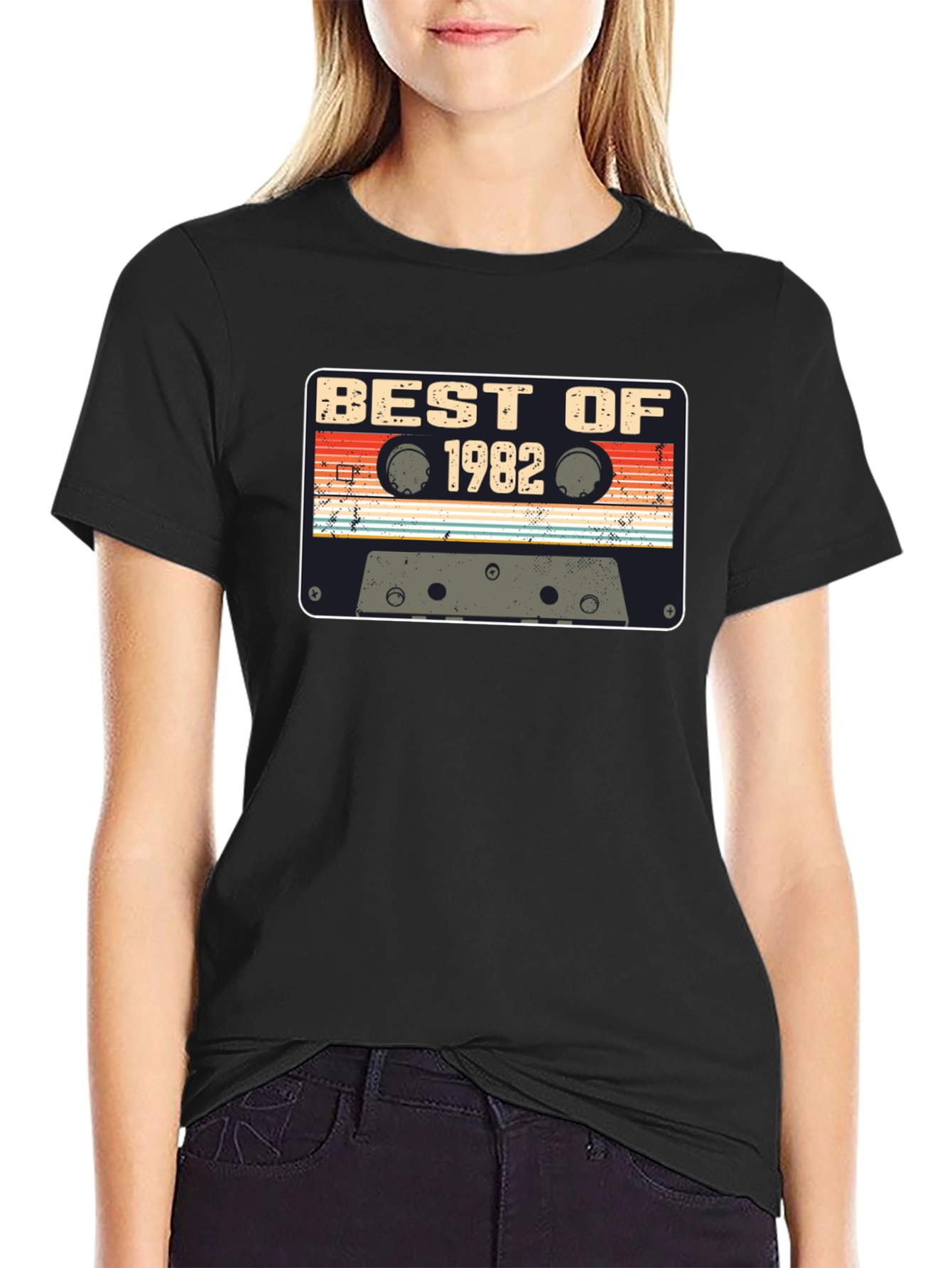 Best of 1982 Cassette Tape Graphic Tee