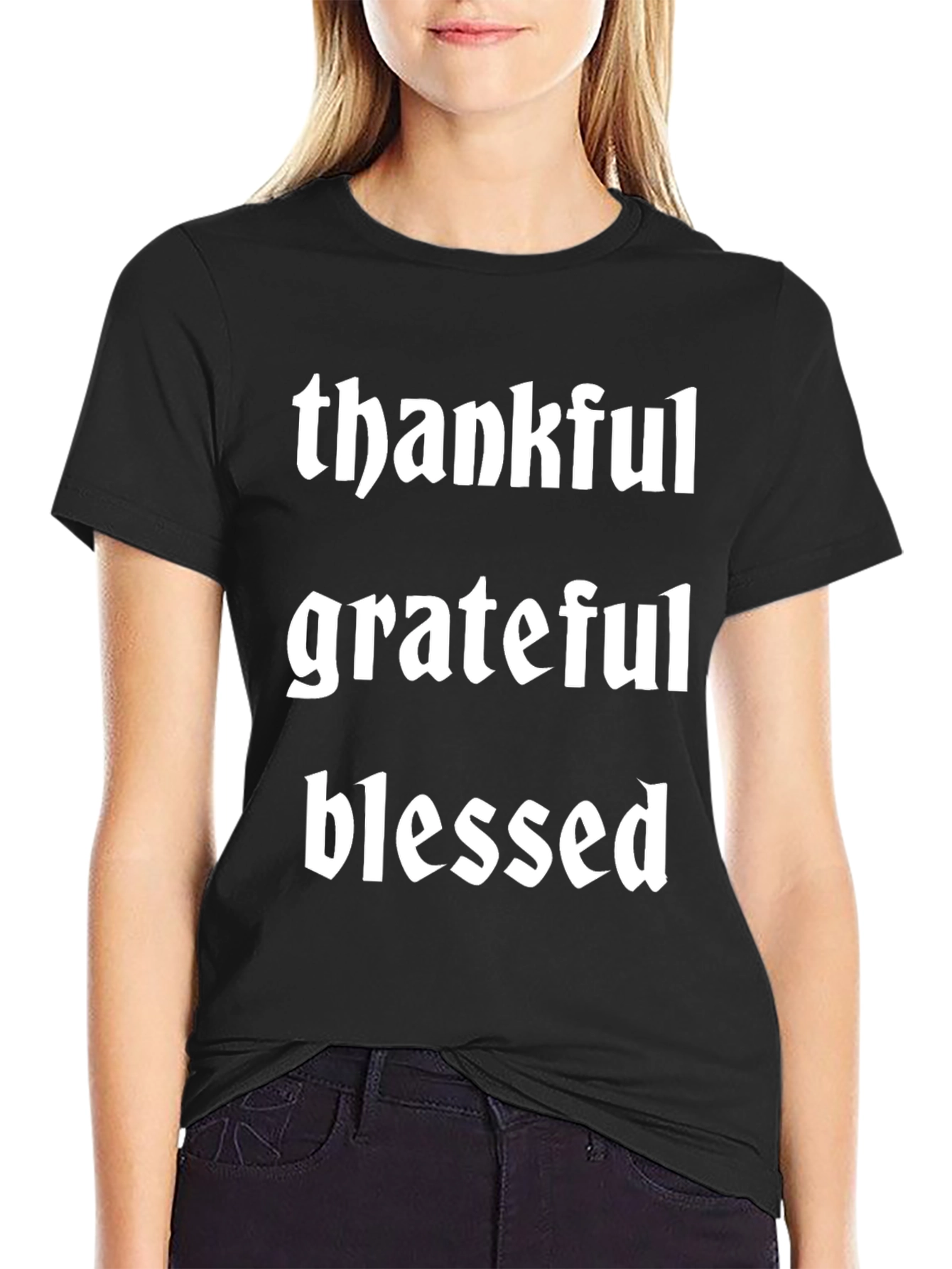Thankful Grateful Blessed T-Shirt