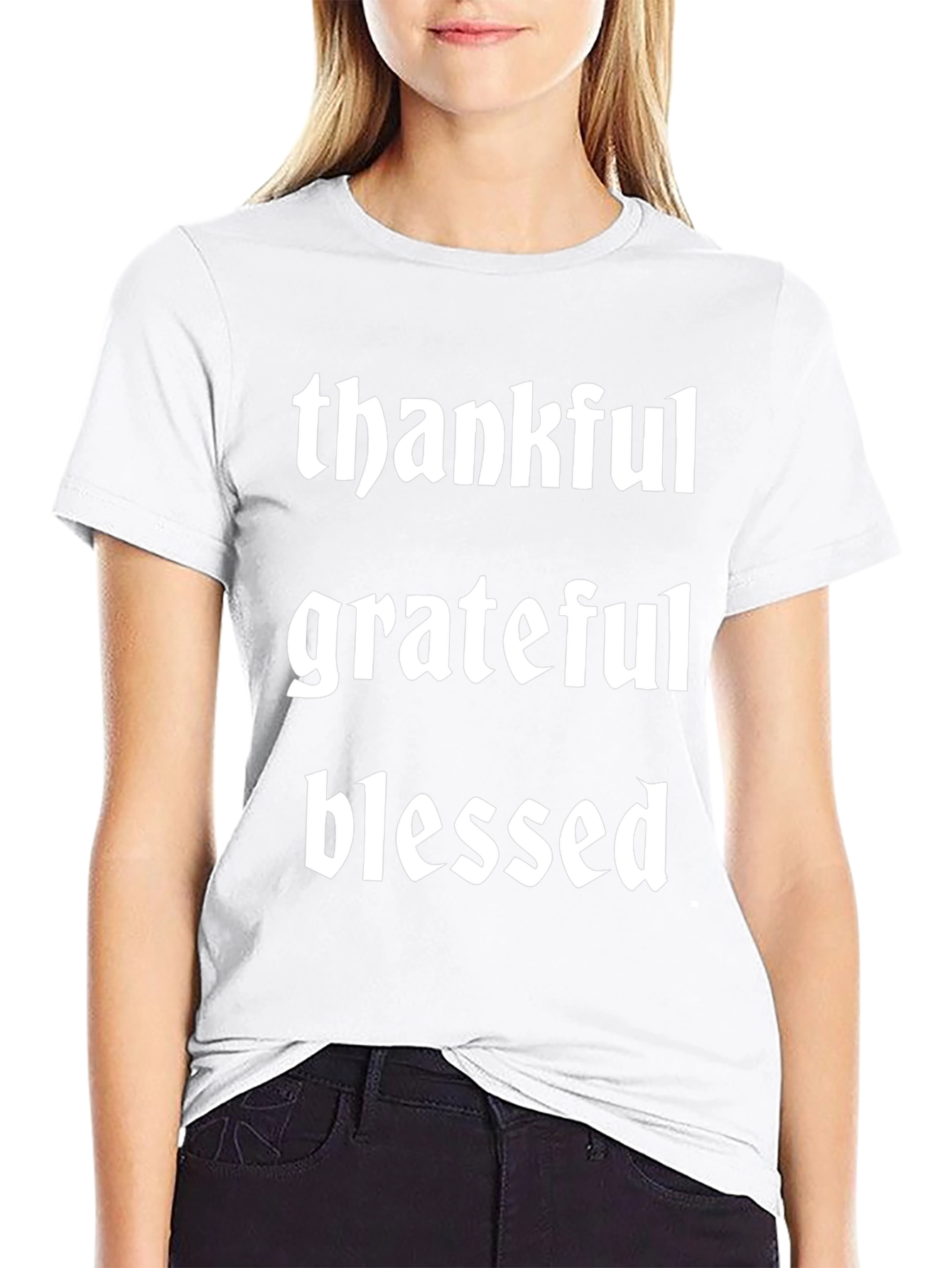 Thankful Grateful Blessed T-Shirt