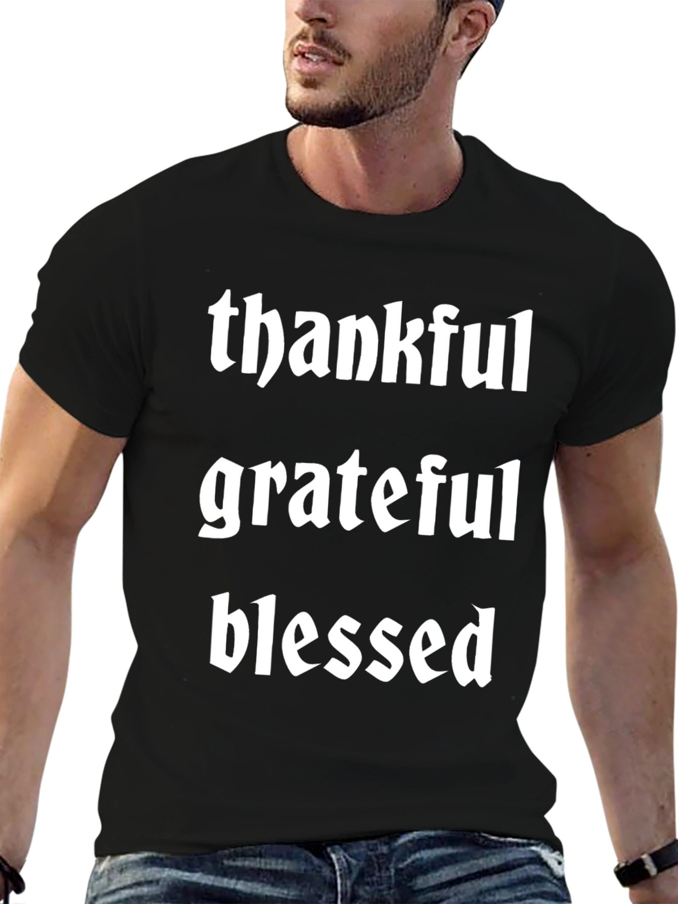 Thankful Grateful Blessed T-Shirt