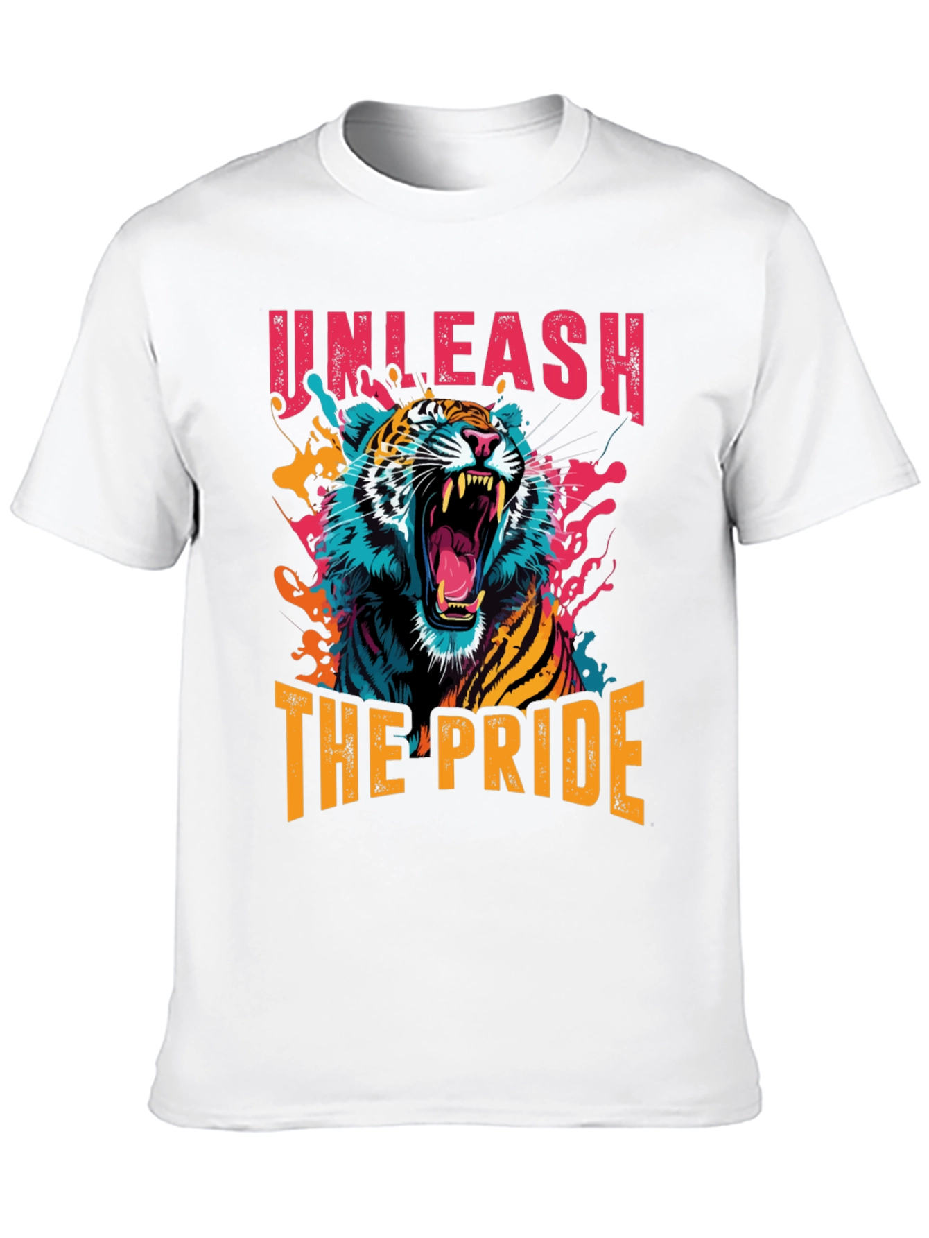 Unleash The Pride Tiger Graphic T-Shirt