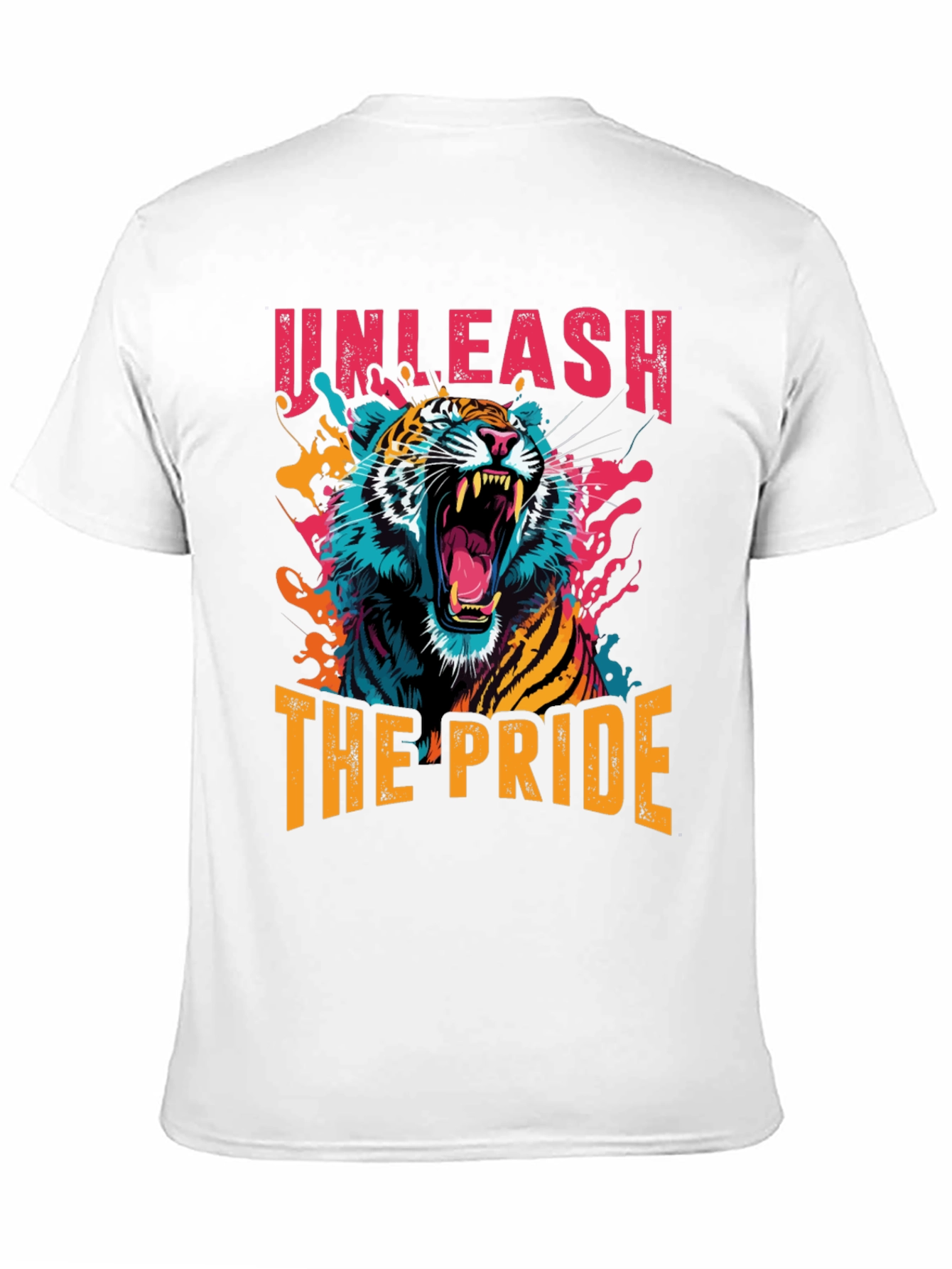 Unleash The Pride Tiger Graphic T-Shirt