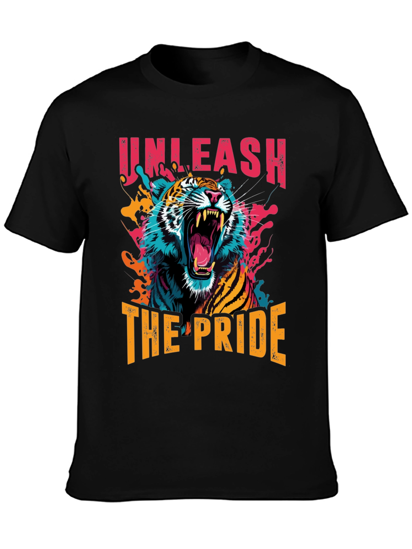 Unleash The Pride Tiger Graphic T-Shirt