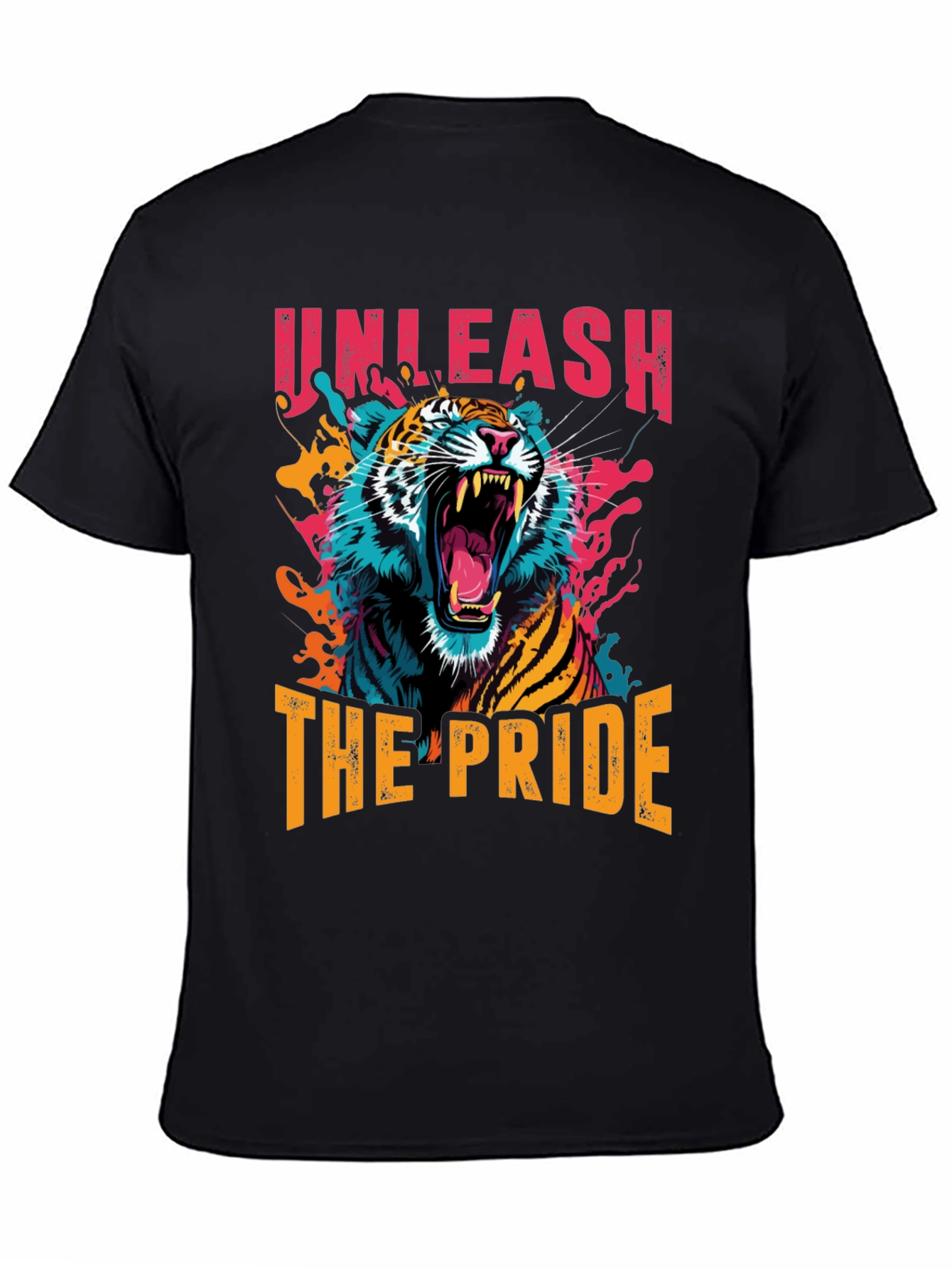 Unleash The Pride Tiger Graphic T-Shirt