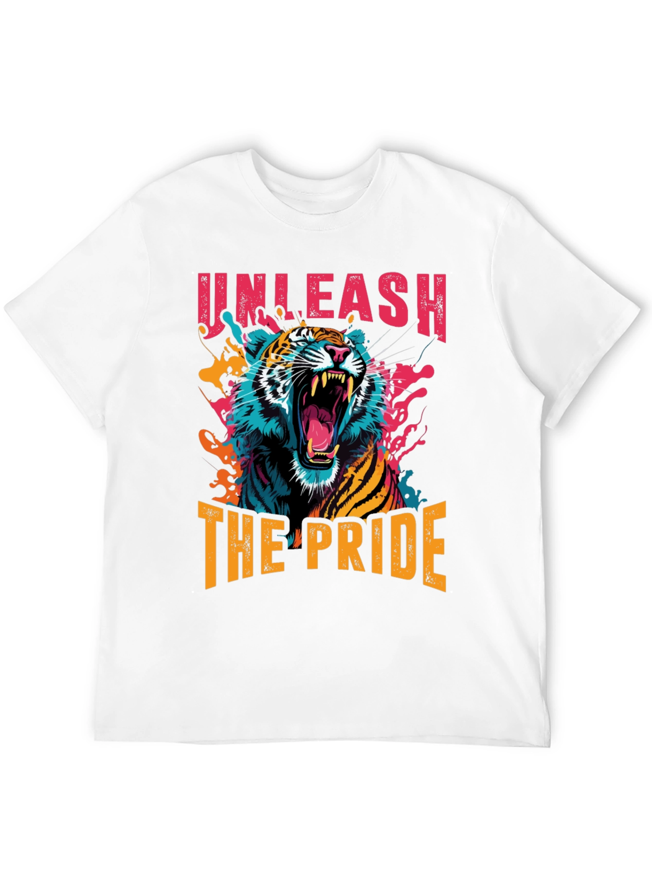 Unleash The Pride Tiger Graphic T-Shirt
