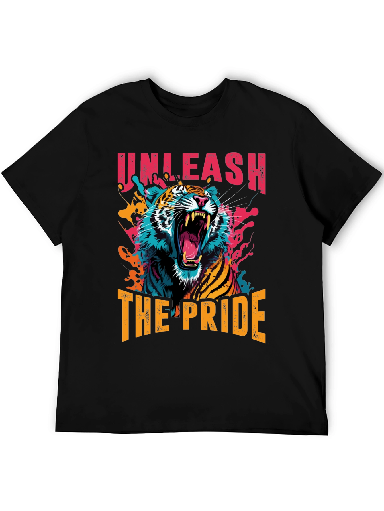 Unleash The Pride Tiger Graphic T-Shirt