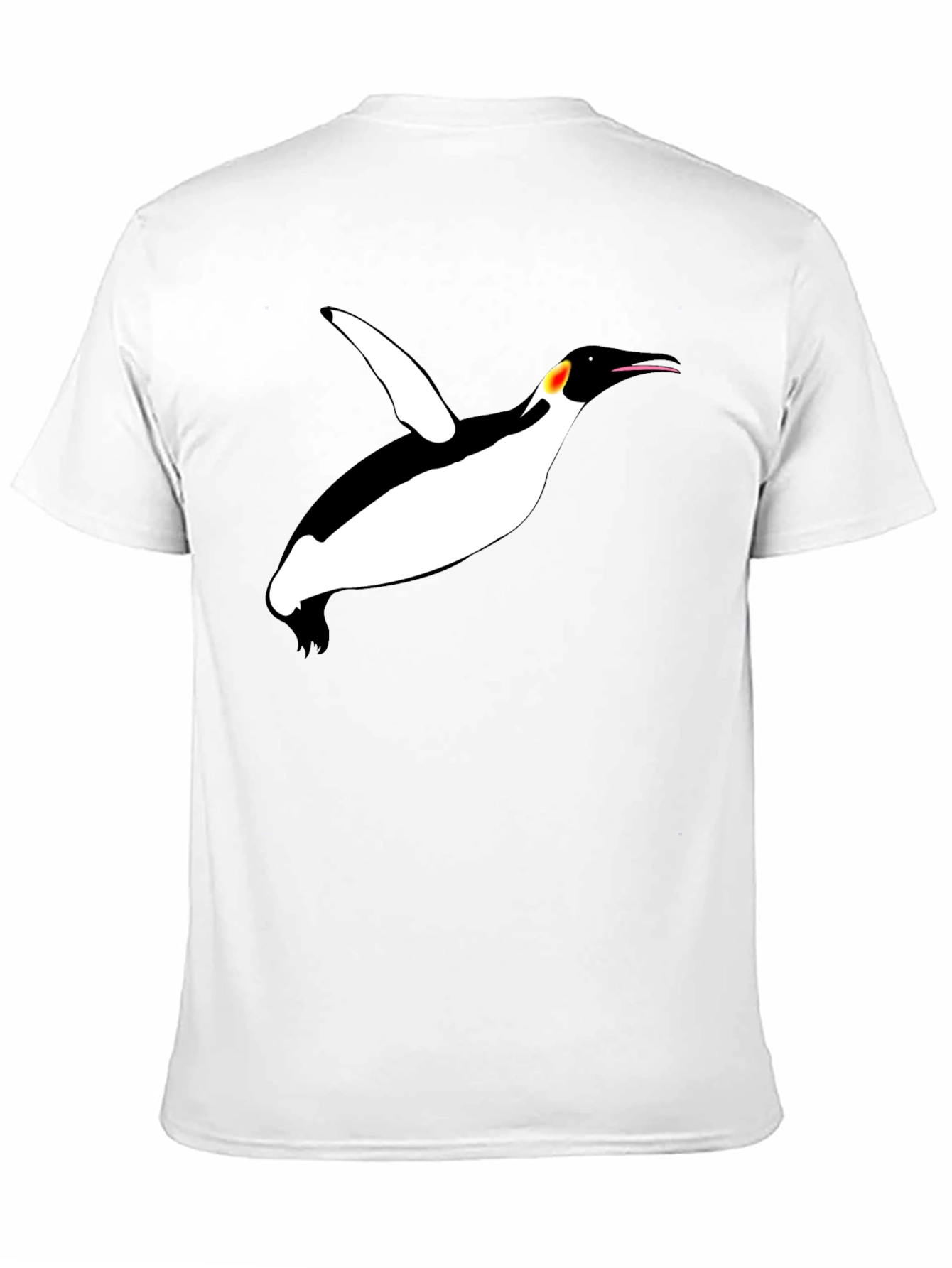 Cool Penguin Graphic Black T-Shirt