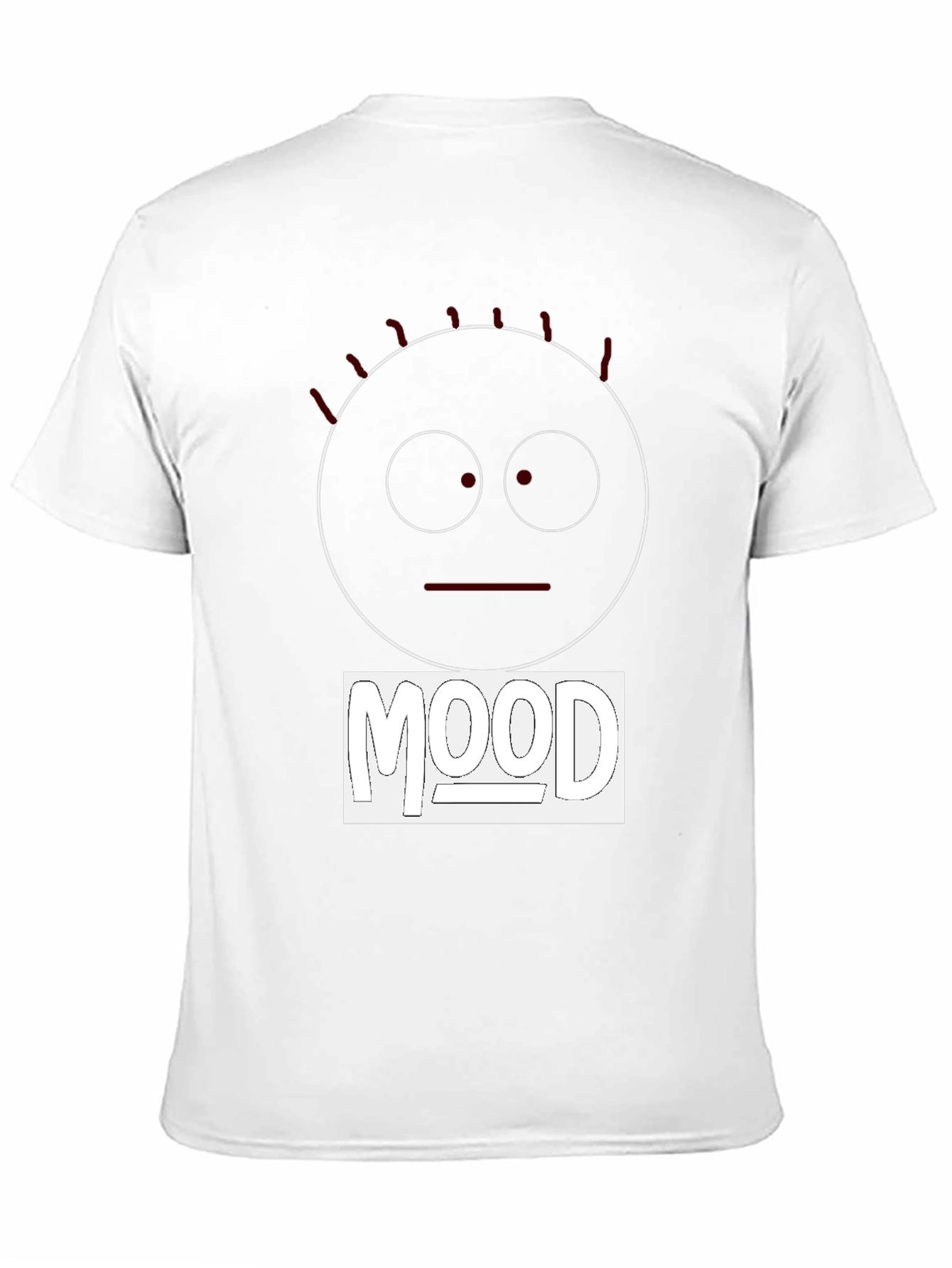Mood Graphic Tee - Black Cotton Comfort