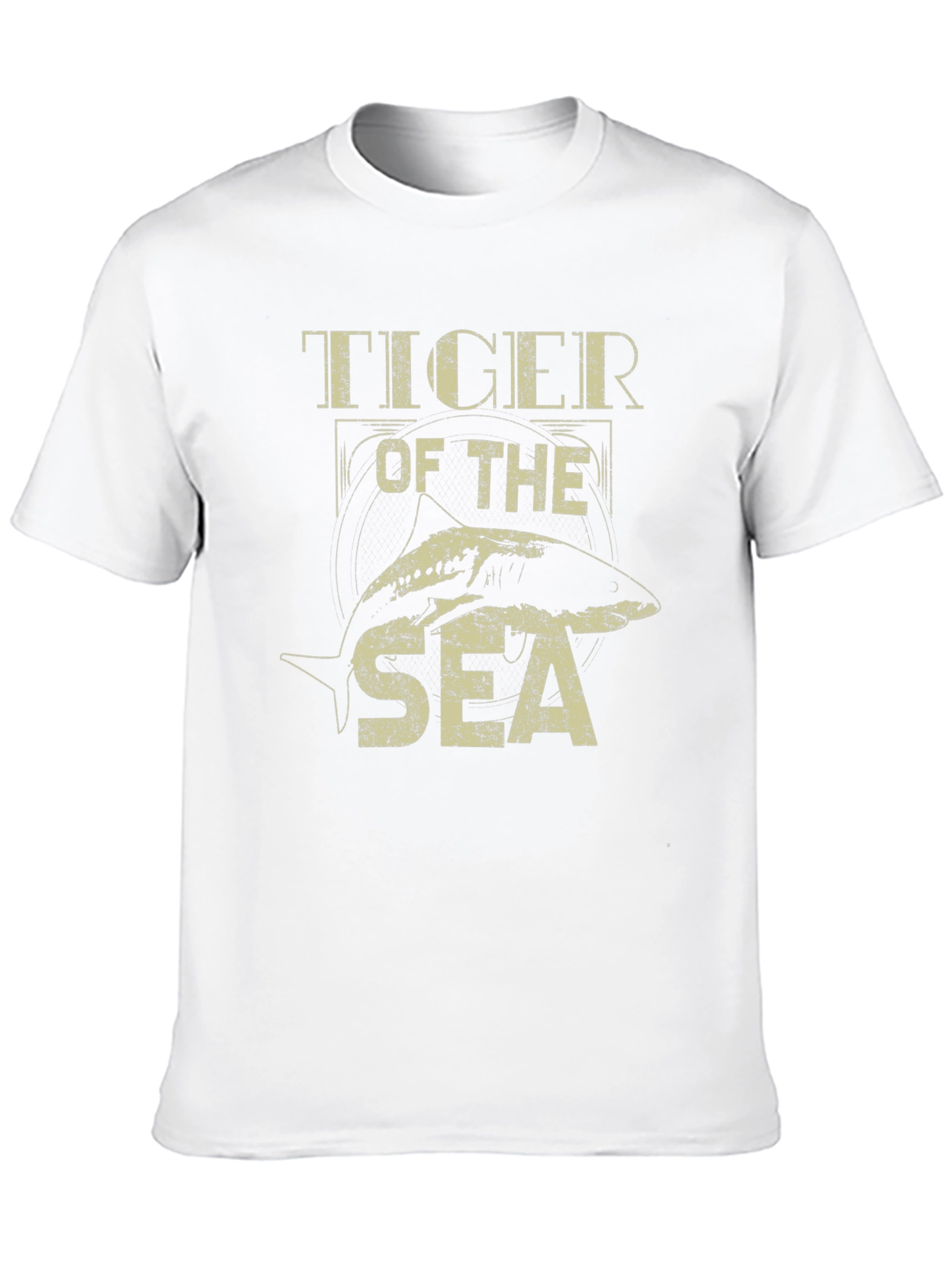 Tiger of the Sea Graphic Tee - Black