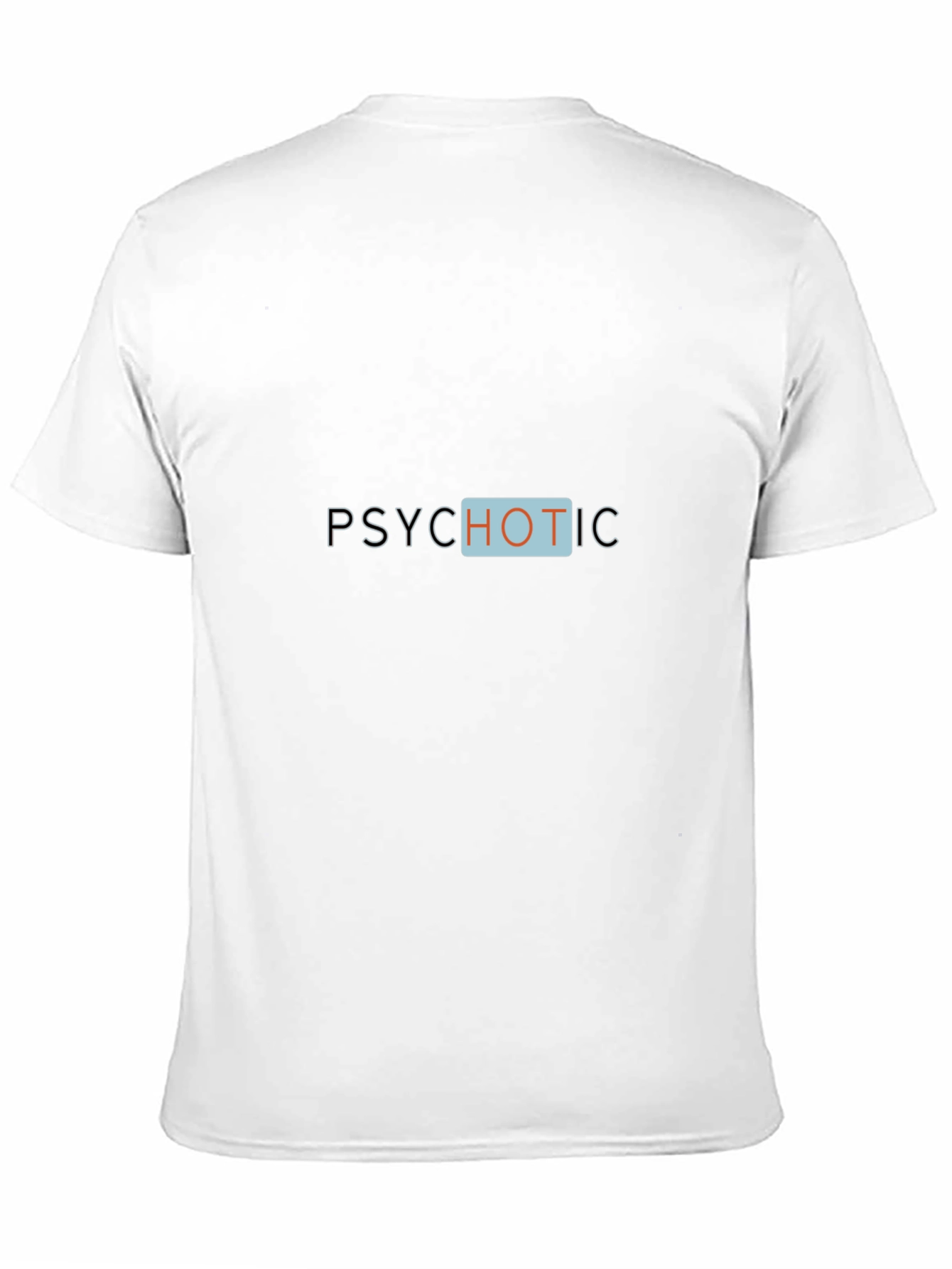 Psychotic Graphic Tee - Trendy Black Cotton T-Shirt