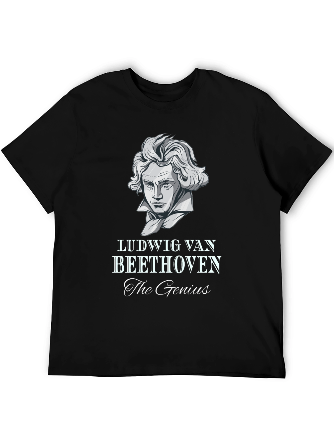 Ludwig van Beethoven Graphic Tee - The Genius T-Shirt