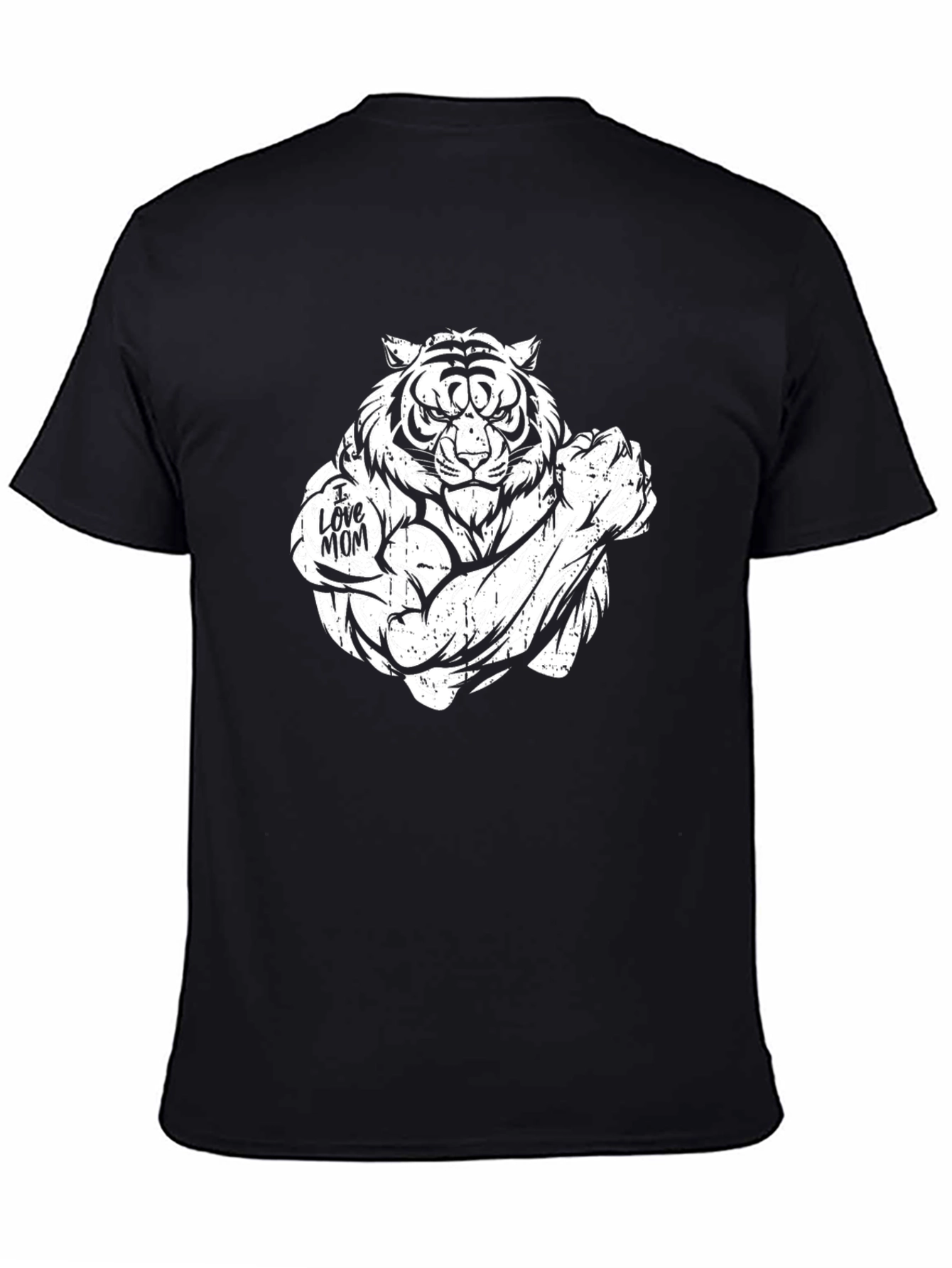 Tiger Muscle Mom T-Shirt