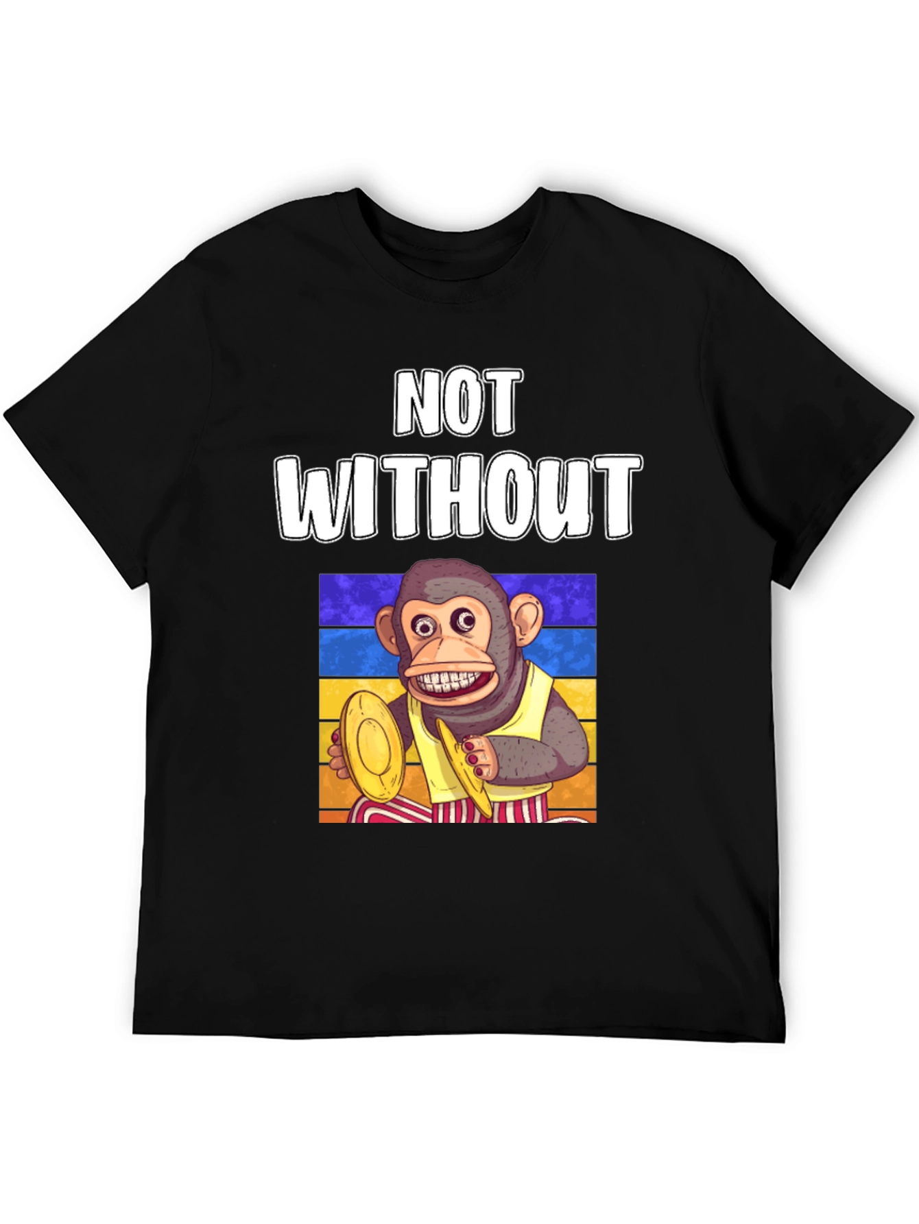 Monkey Cymbal T-Shirt - Not Without!