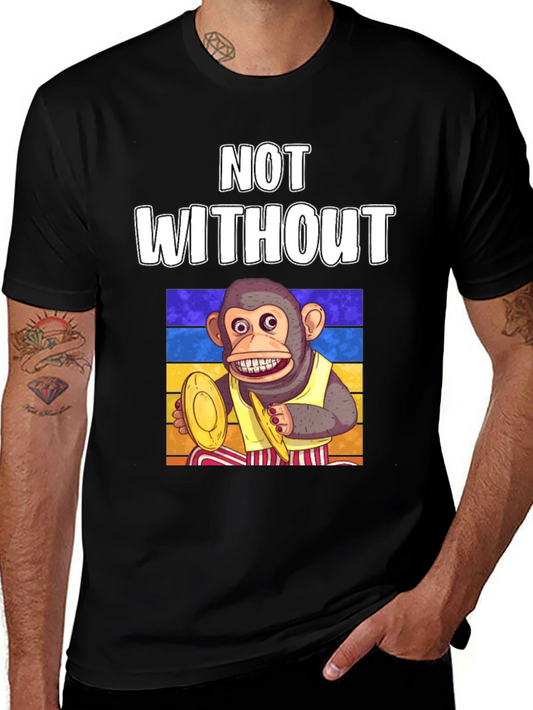 Monkey Cymbal T-Shirt - Not Without!