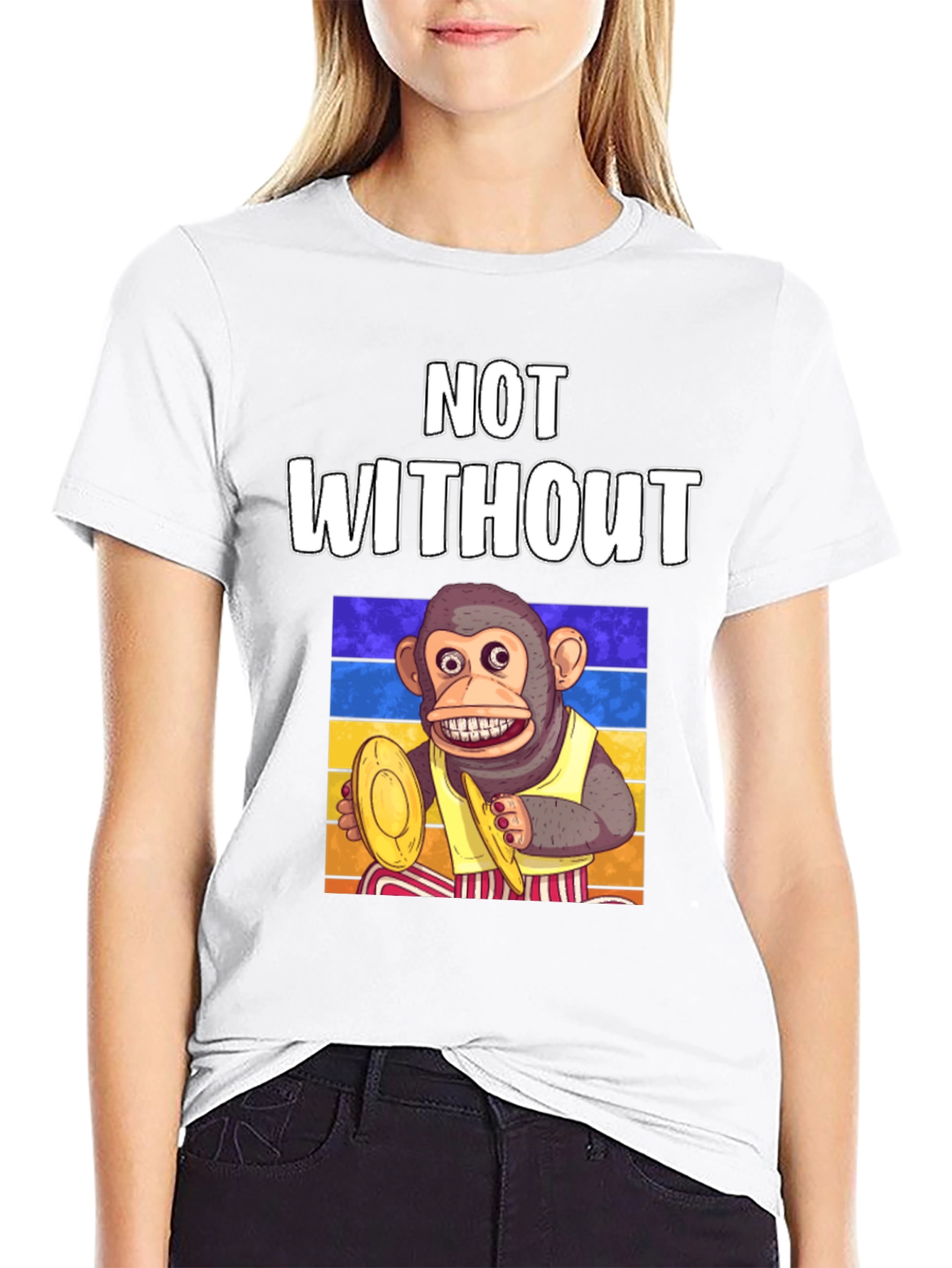 Monkey Cymbal T-Shirt - Not Without!