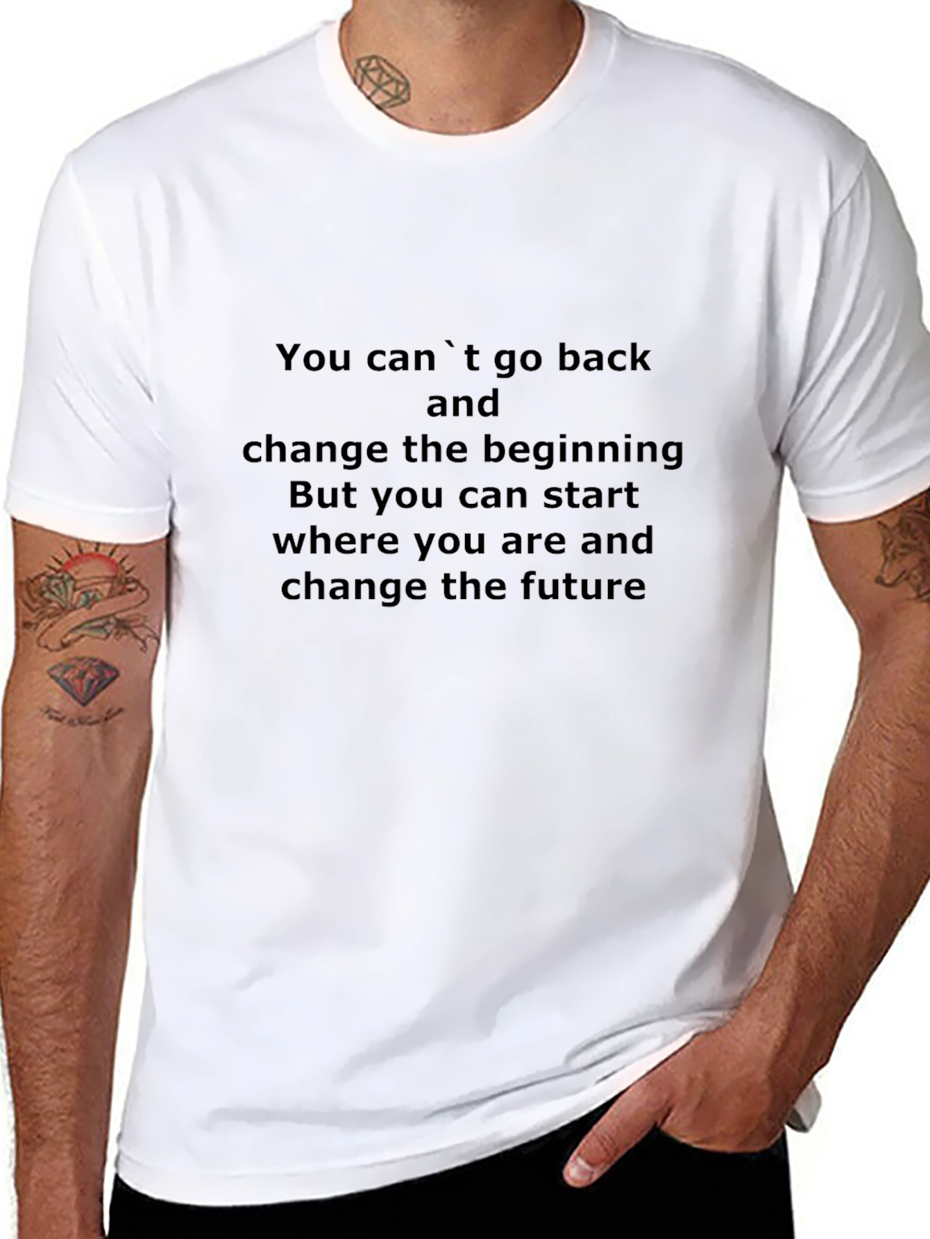 Inspirational Quote T-Shirt: Change the Future