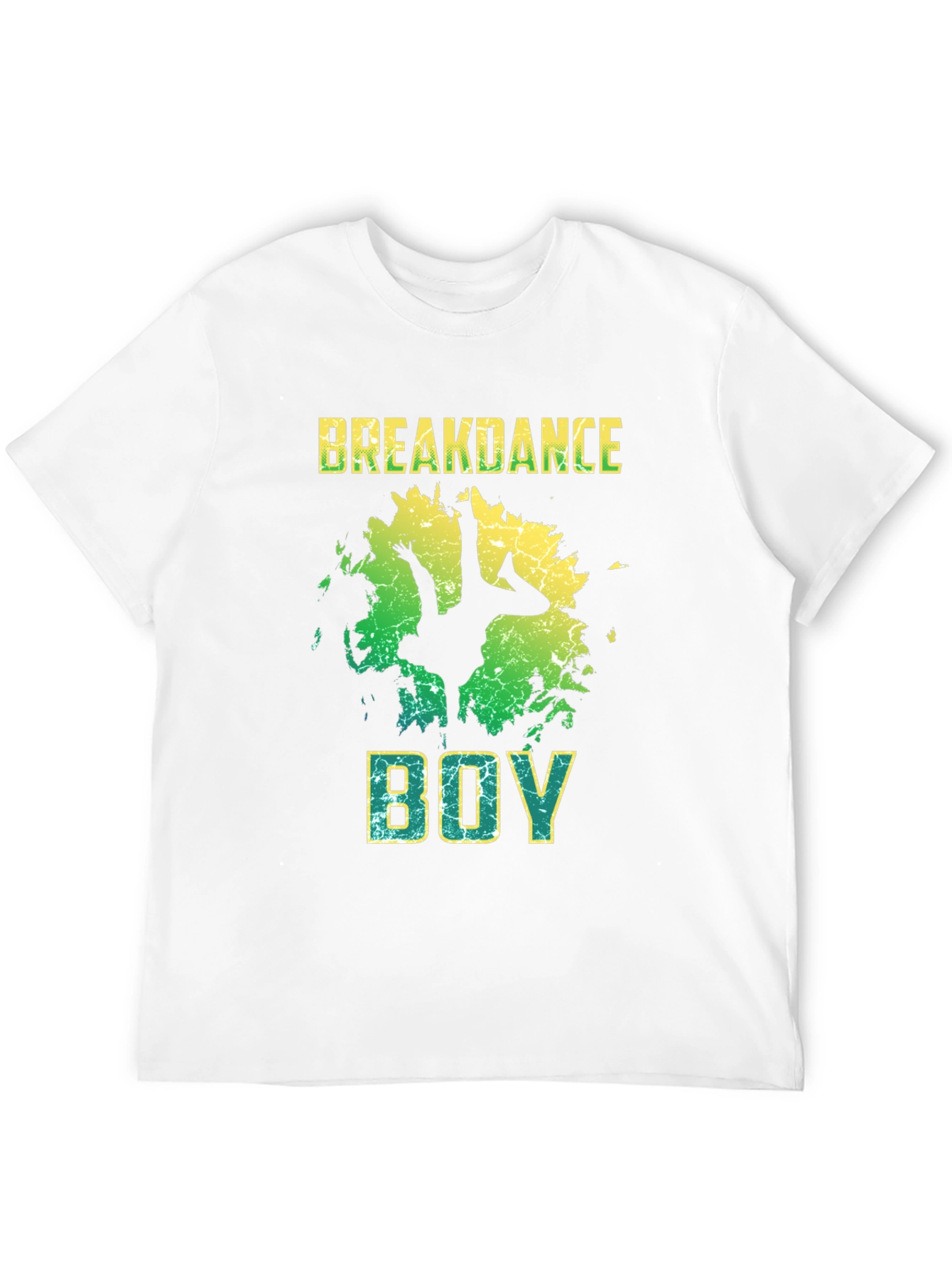 Breakdance Boy Graphic T-Shirt - Black