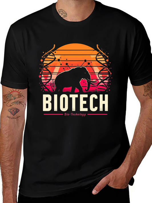 Biotech Elephant T-Shirt - Science & Nature Tee
