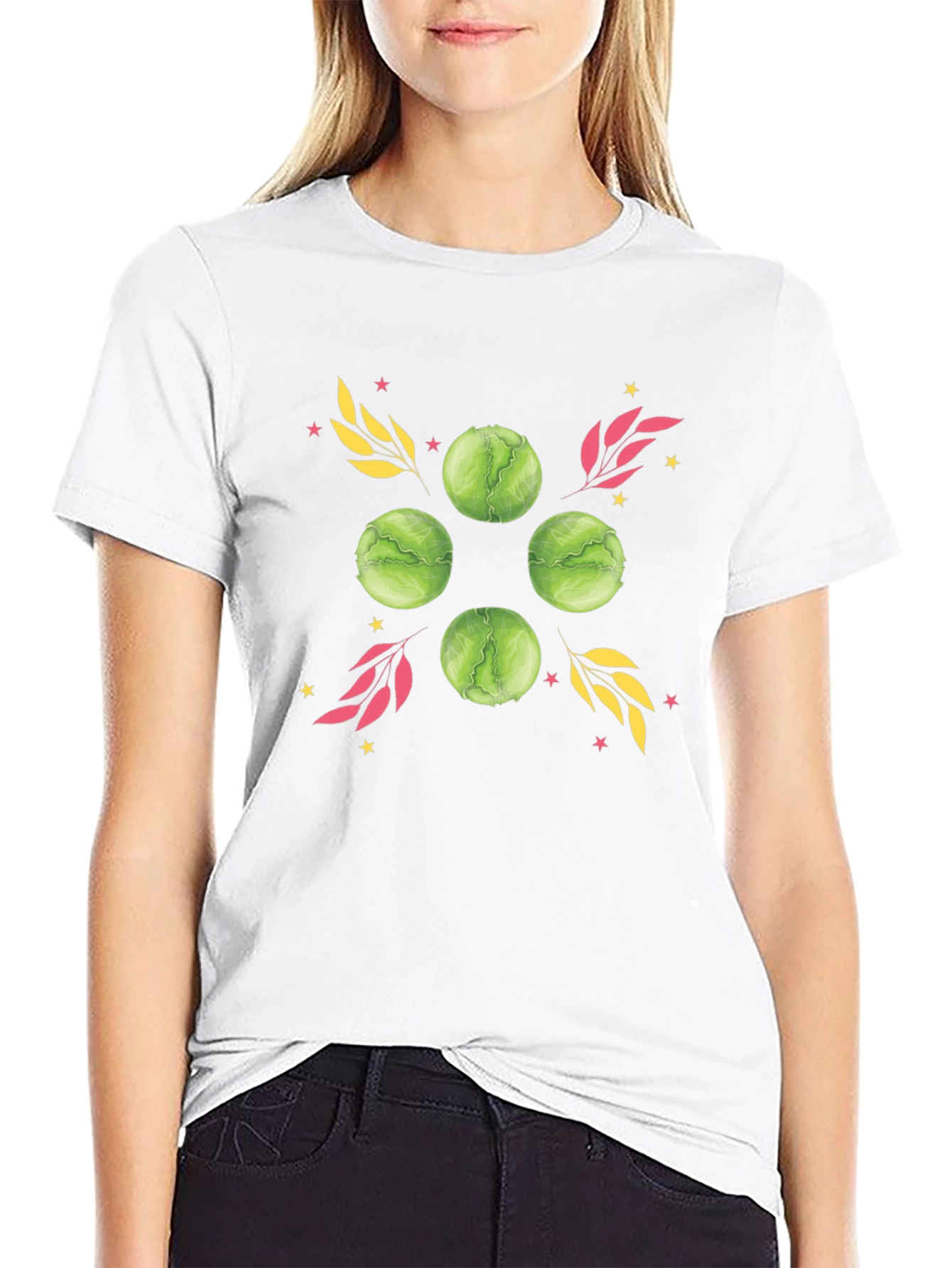 Brussels Sprouts T-Shirt - Fun Food Tee