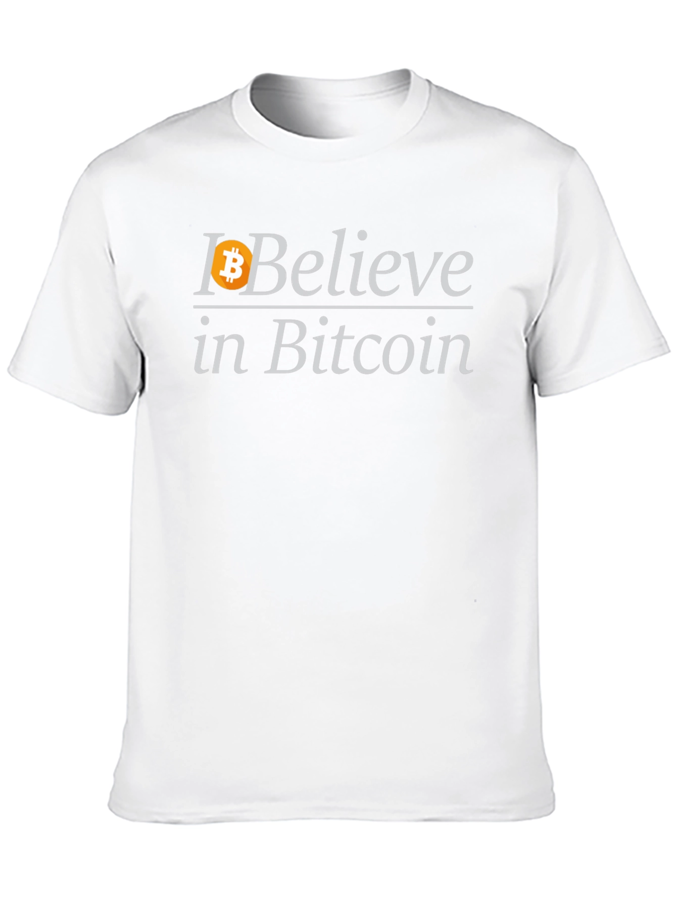 Bitcoin Believer Black T-Shirt - Crypto Enthusiast Fashion