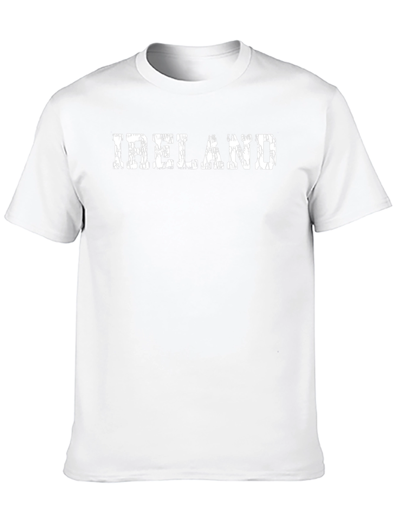 Ireland Graphic Print Black T-Shirt