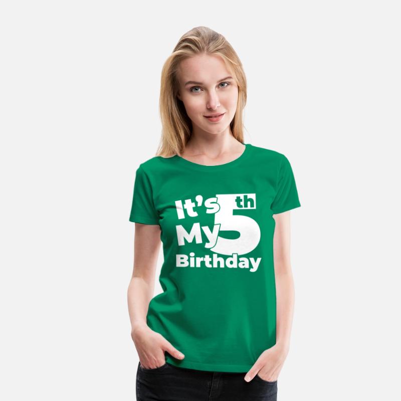 5th Birthday Shirt Its My 5th Birthday 5 Year