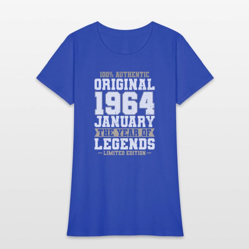 60th birthday vintage january 1964 original 1964