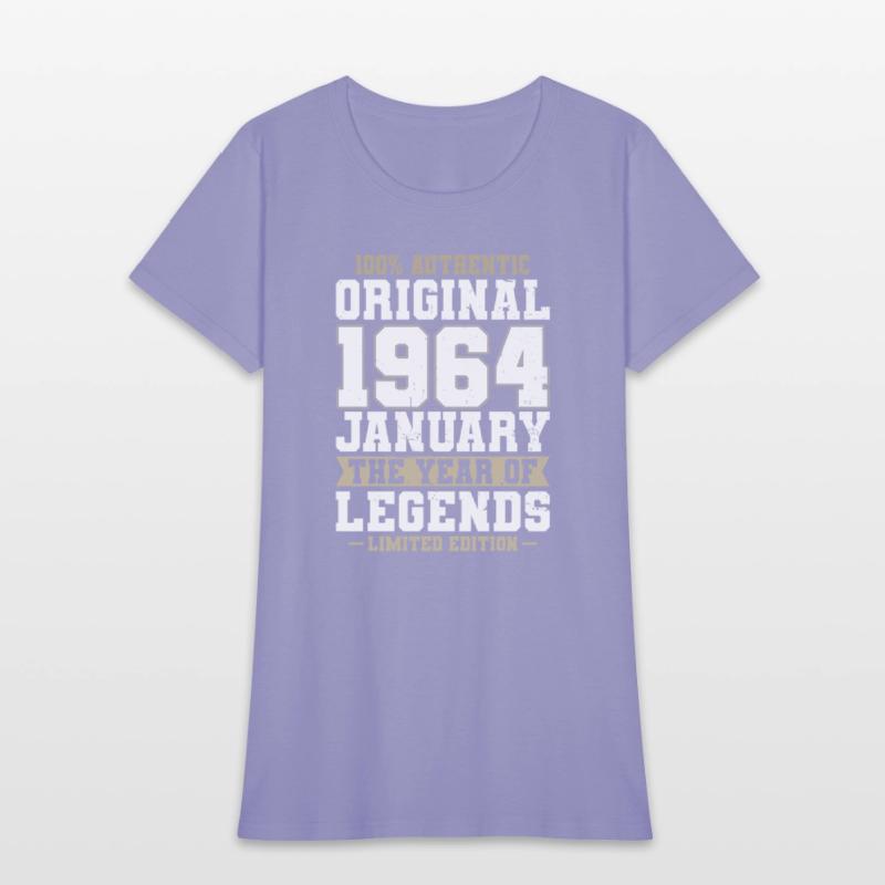 60th birthday vintage january 1964 original 1964